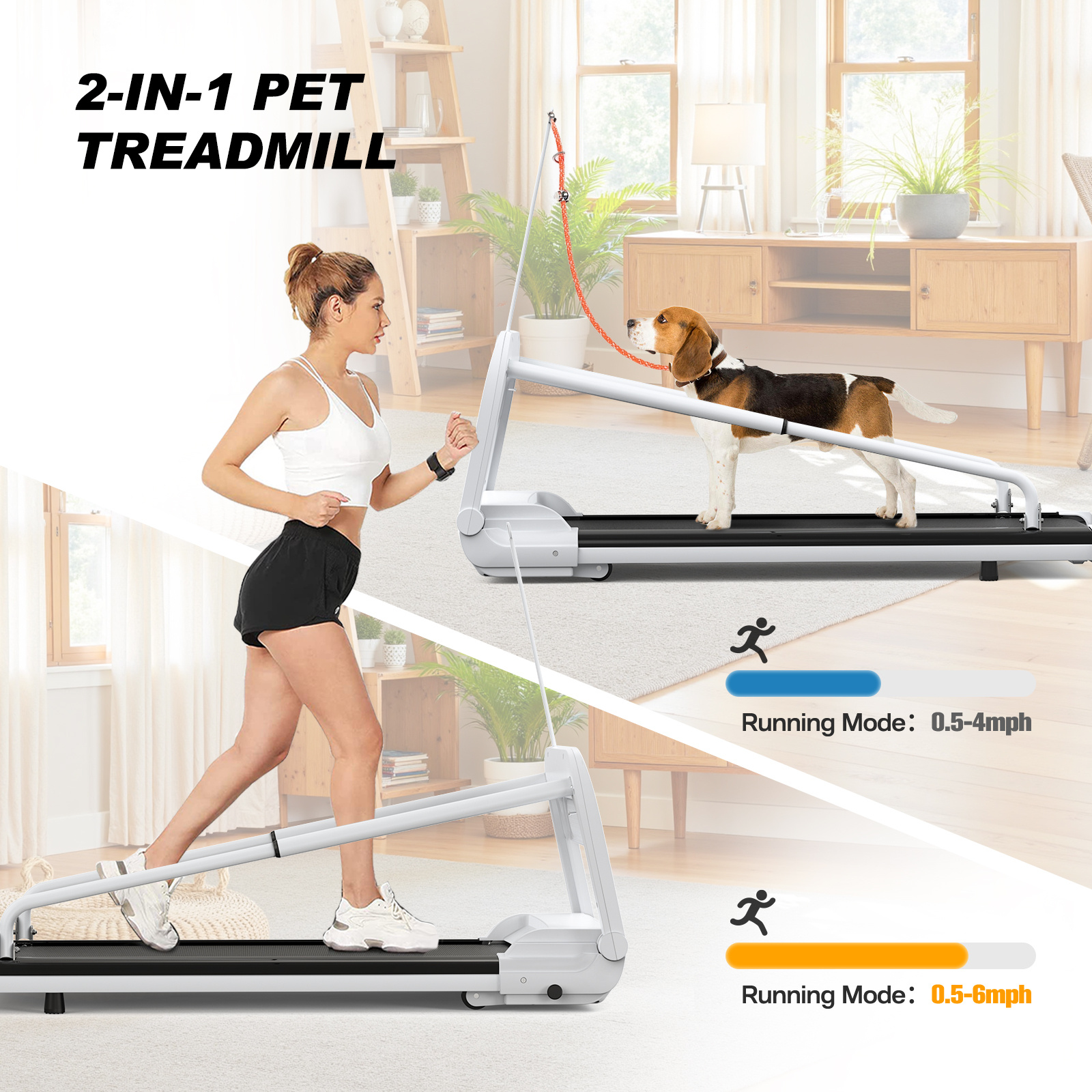 New Quiet Smart Pet Treadmill, Adjustable Speed, Perfect For Small Medium Dogs - Image 6