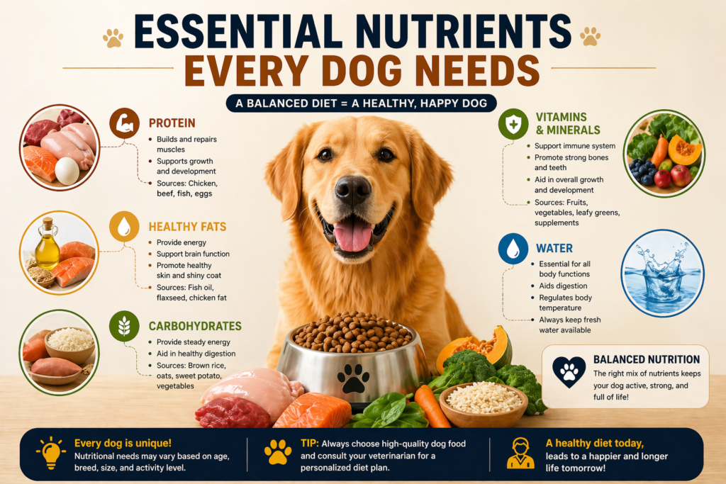 Essential Nutrients Every Dog Needs