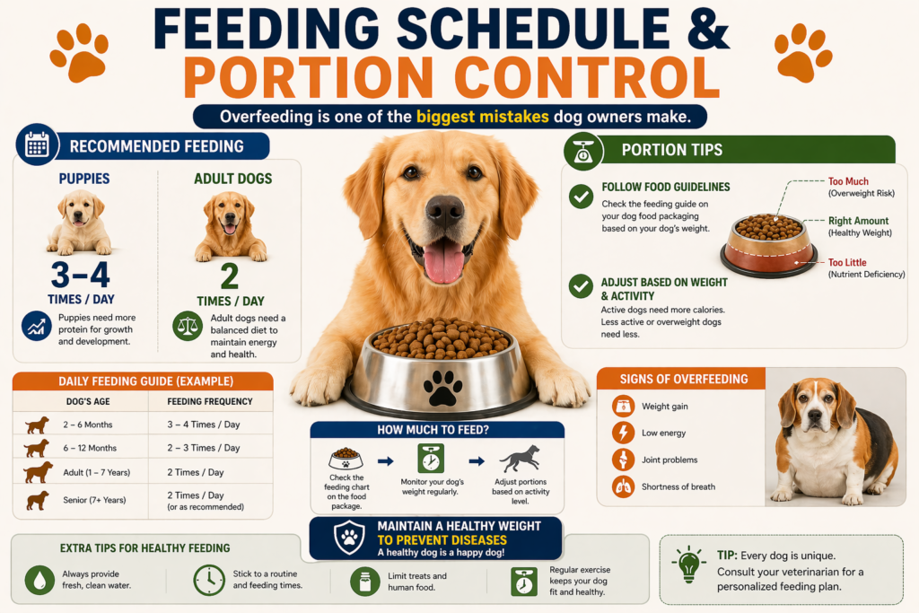 Feeding Schedule & Portion Control