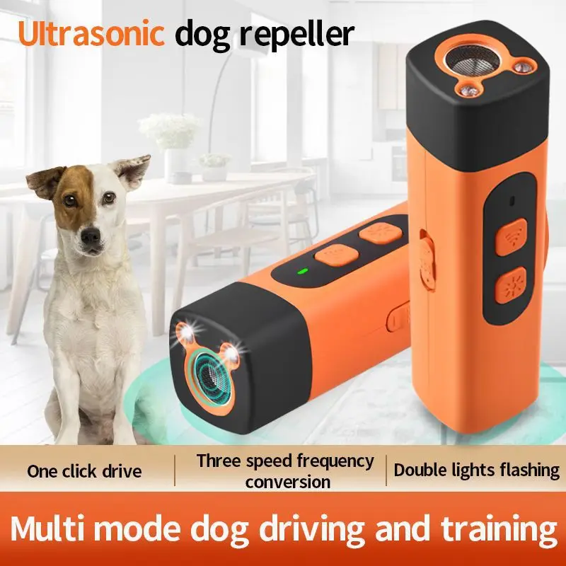 Pet Training Control Device Rechargeable Ultrasonic Dog Barking Deterrent Trainer To Stop Barking - Image 2
