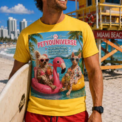 Summer Dog Vacation T-Shirt