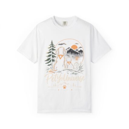 Dog Mom Scenic T-Shirt — Pet Universe Mountain Sunset Tee