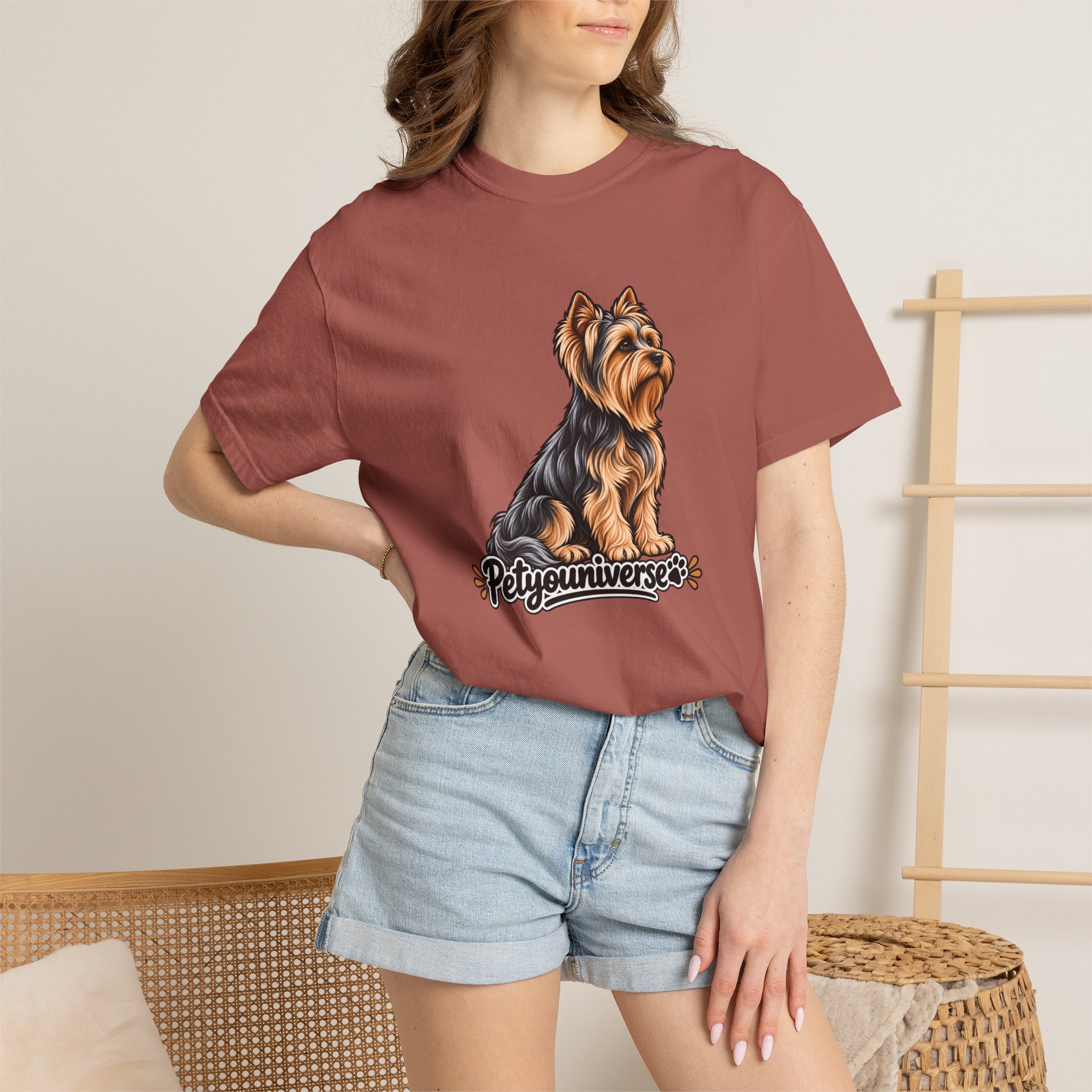 Yorkshire Terrier Graphic T-Shirt — 'Petyouniverse' Dog Lover Tee - Image 101