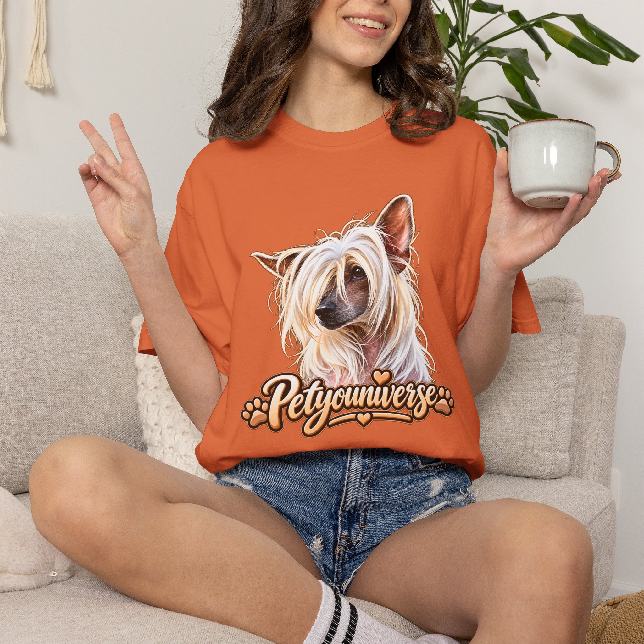 PetYouniverse Chinese Crested Dog T-Shirt — Cute Pet Portrait Tee - Image 30