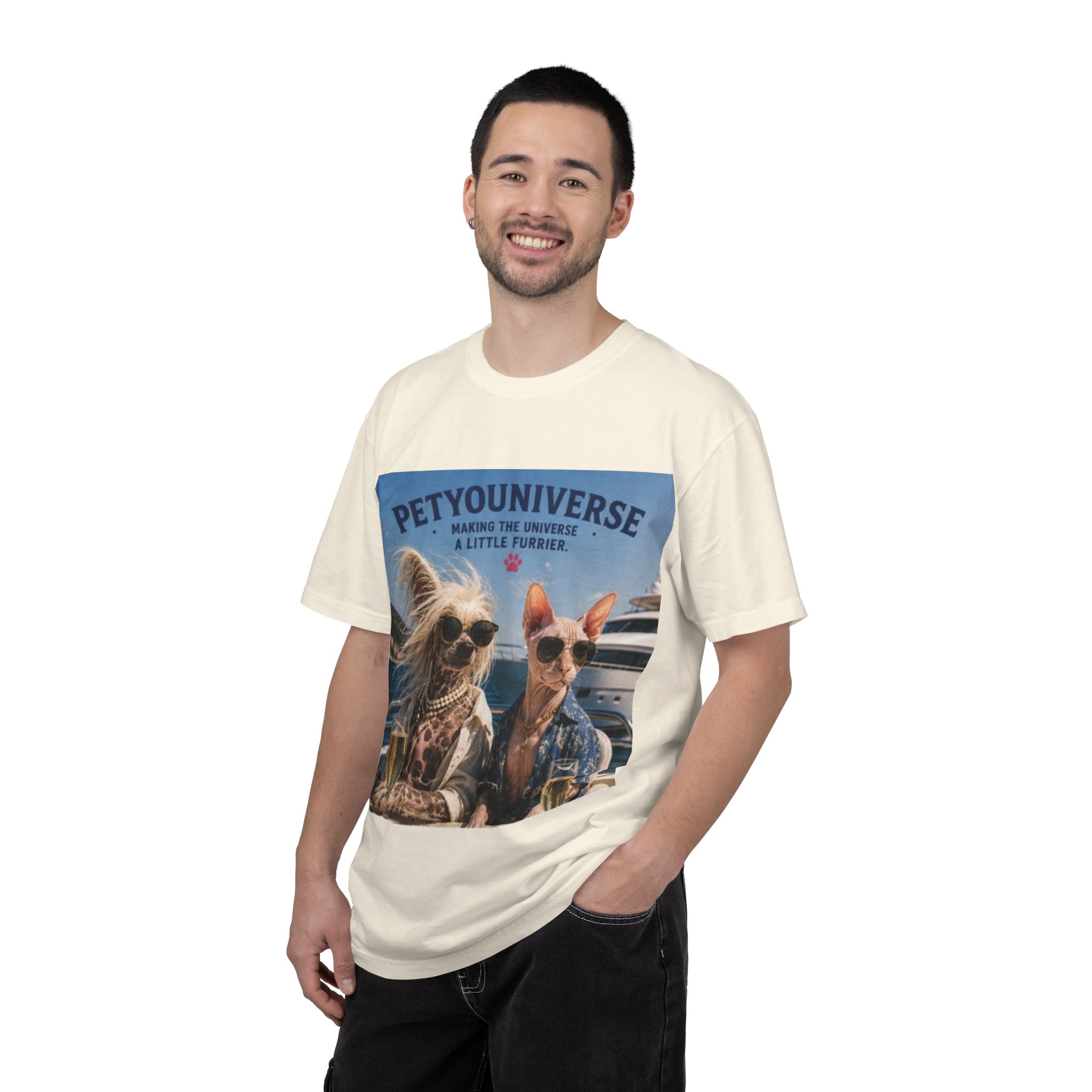 PetYoUniverse T-Shirt — 'Making the Universe a Little Furrier' Retro Dog & Cat Tee - Image 18