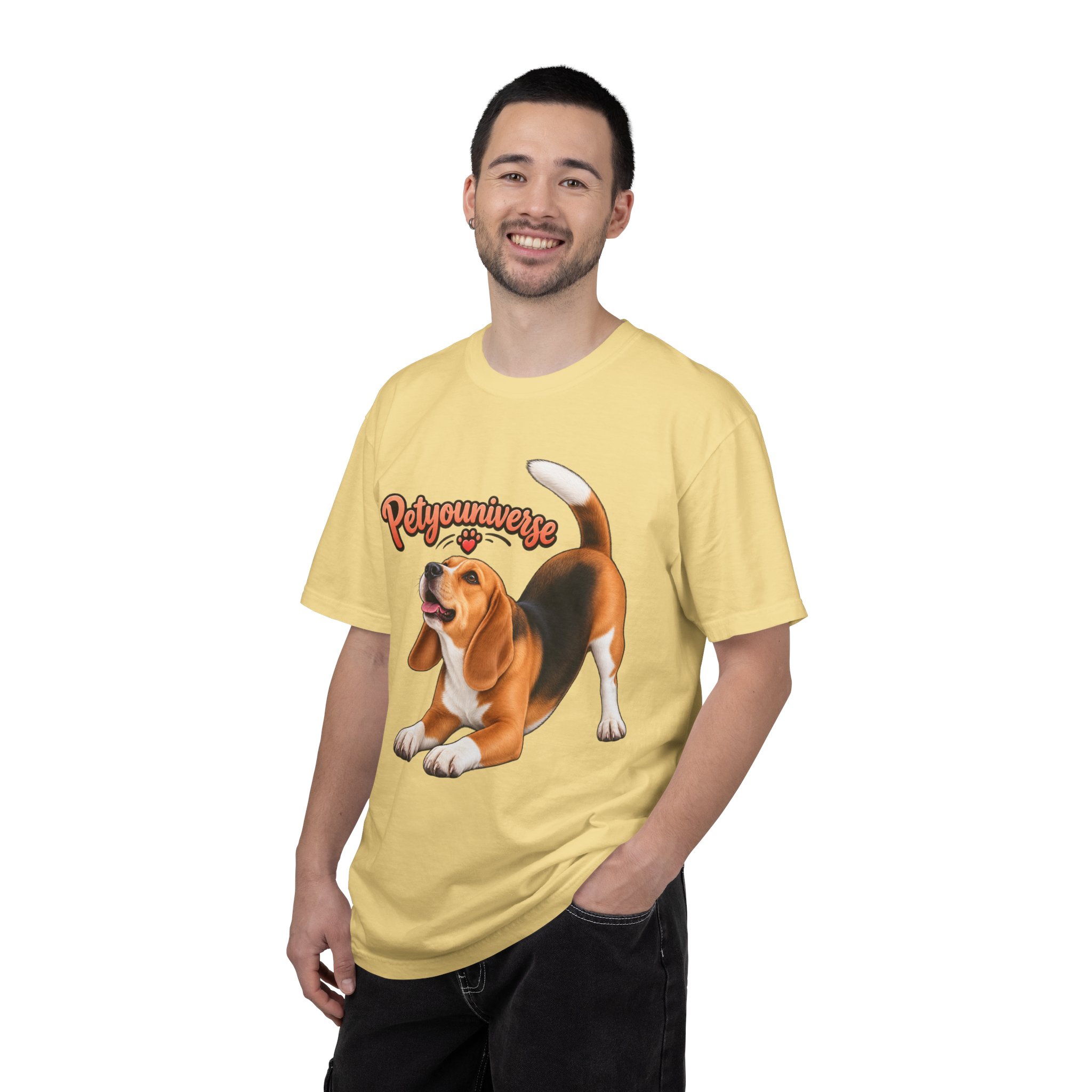 Beagle Playtime T-Shirt — "PetYoUniverse" Graphic Tee for Dog Lovers - Image 40