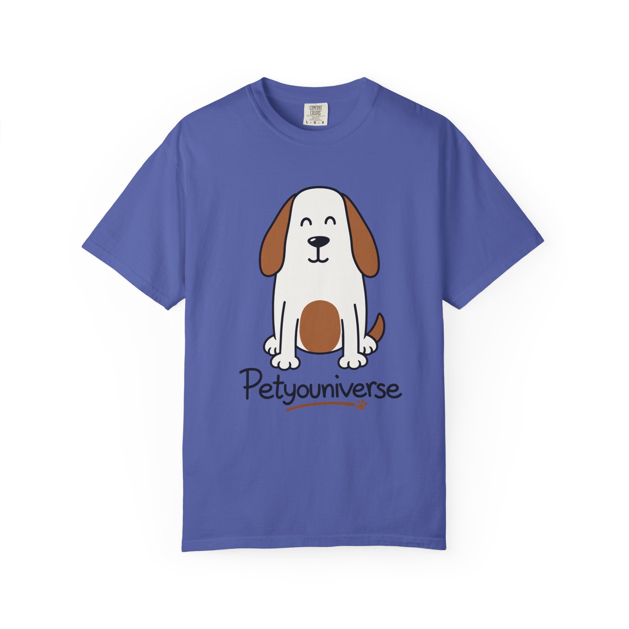 Cute Puppy Graphic T-Shirt — “PetYoUniverse” Dog Lover Tee - Image 64