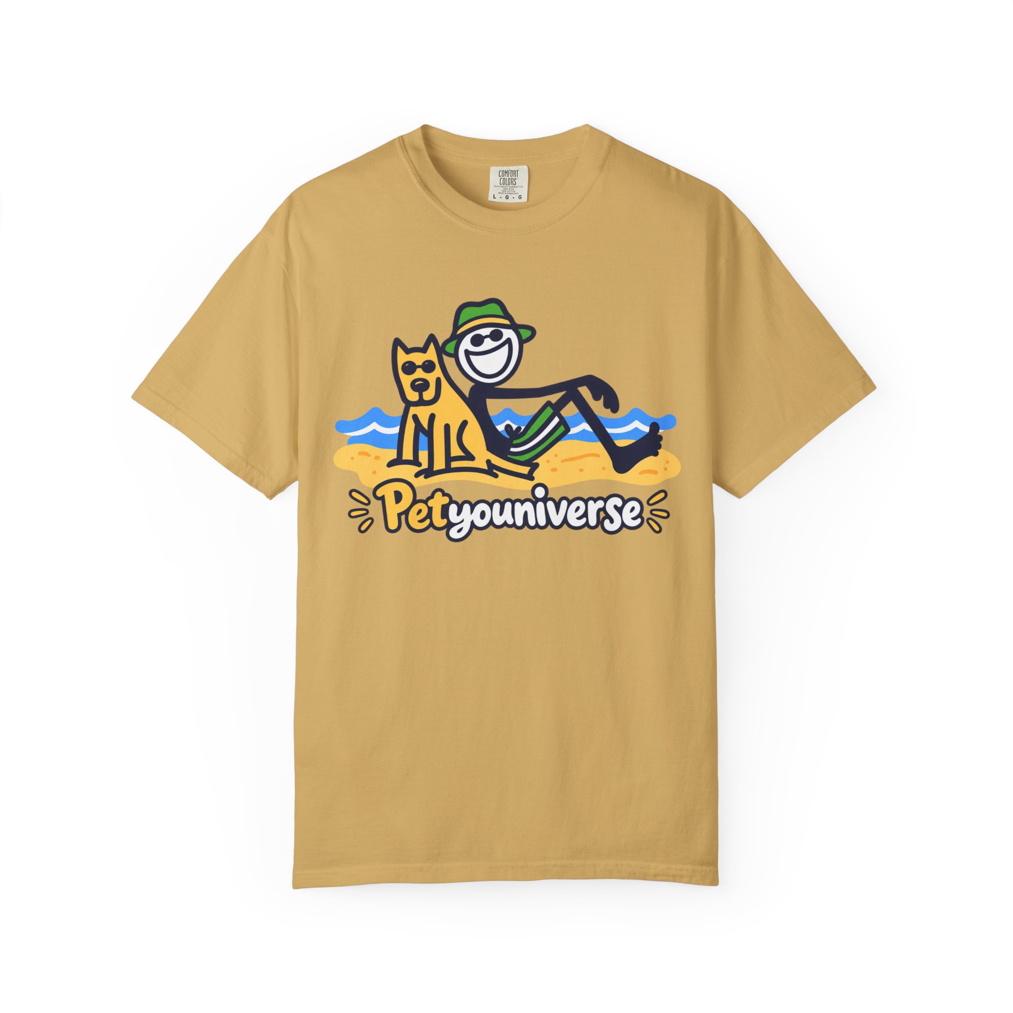 PetYouUniverse Beach Tee — Cute Dog & Owner Graphic T-Shirt - Image 9
