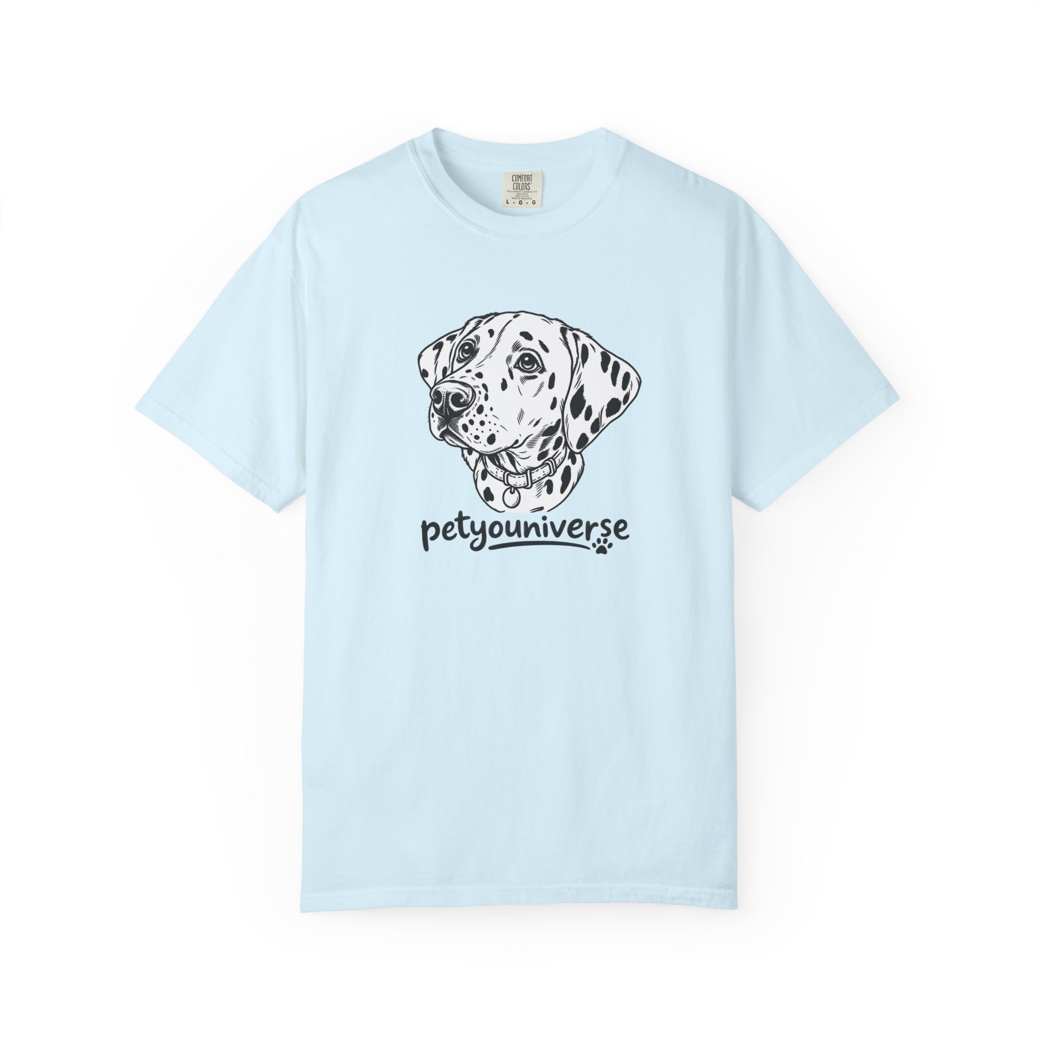 Dalmatian Portrait T-Shirt — "PetYoUniverse" Graphic Tee - Image 82