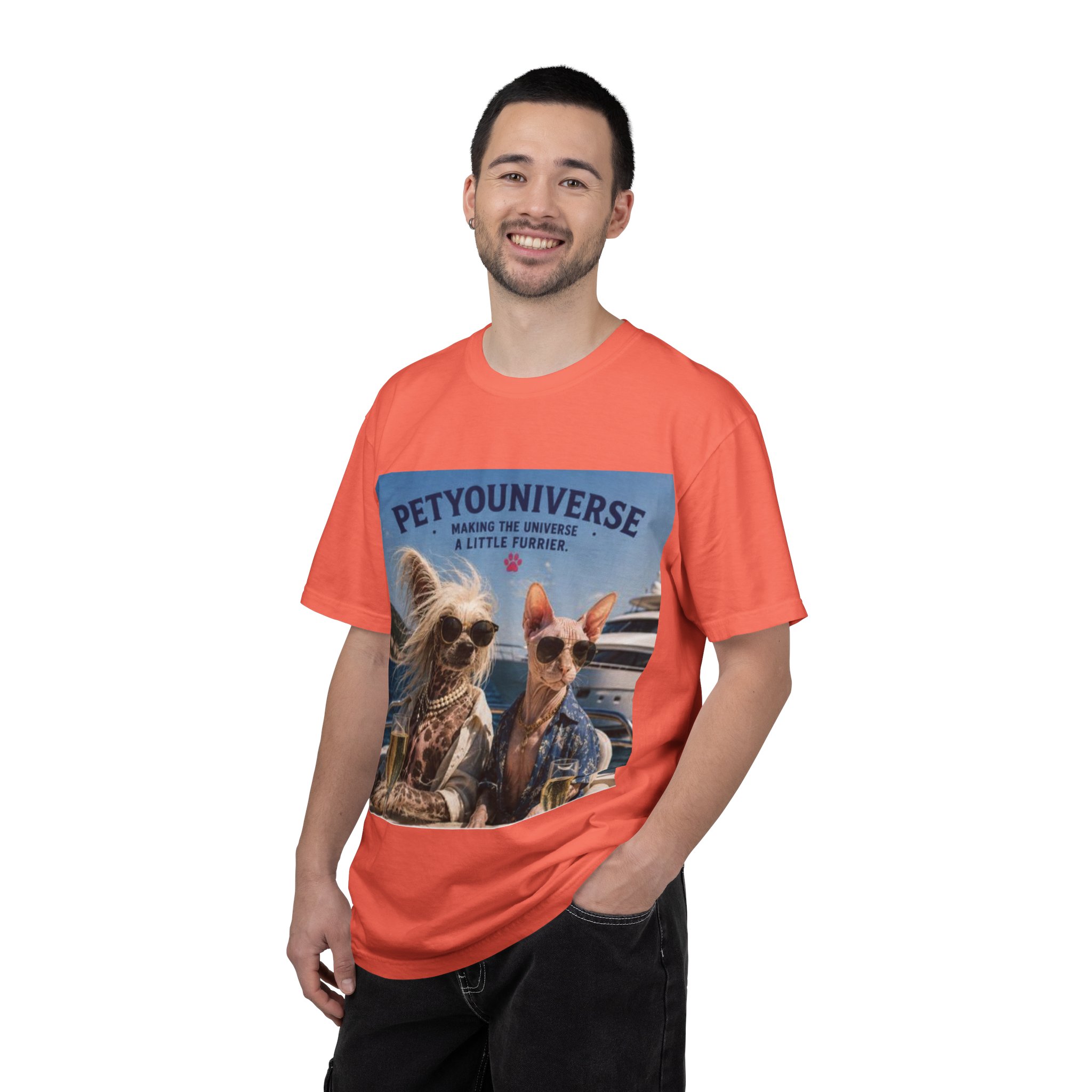 PetYoUniverse T-Shirt — 'Making the Universe a Little Furrier' Retro Dog & Cat Tee - Image 13