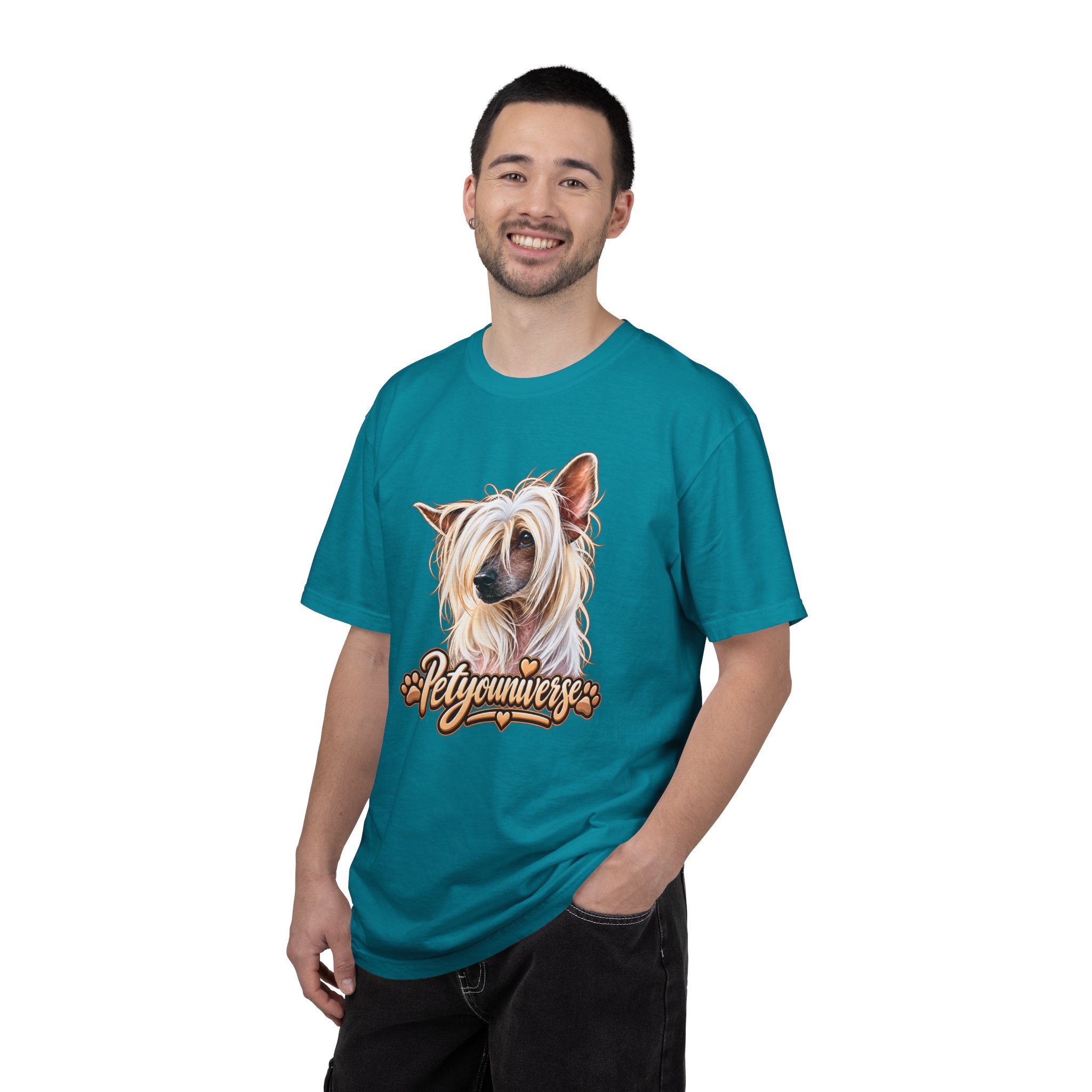 PetYouniverse Chinese Crested Dog T-Shirt — Cute Pet Portrait Tee - Image 103