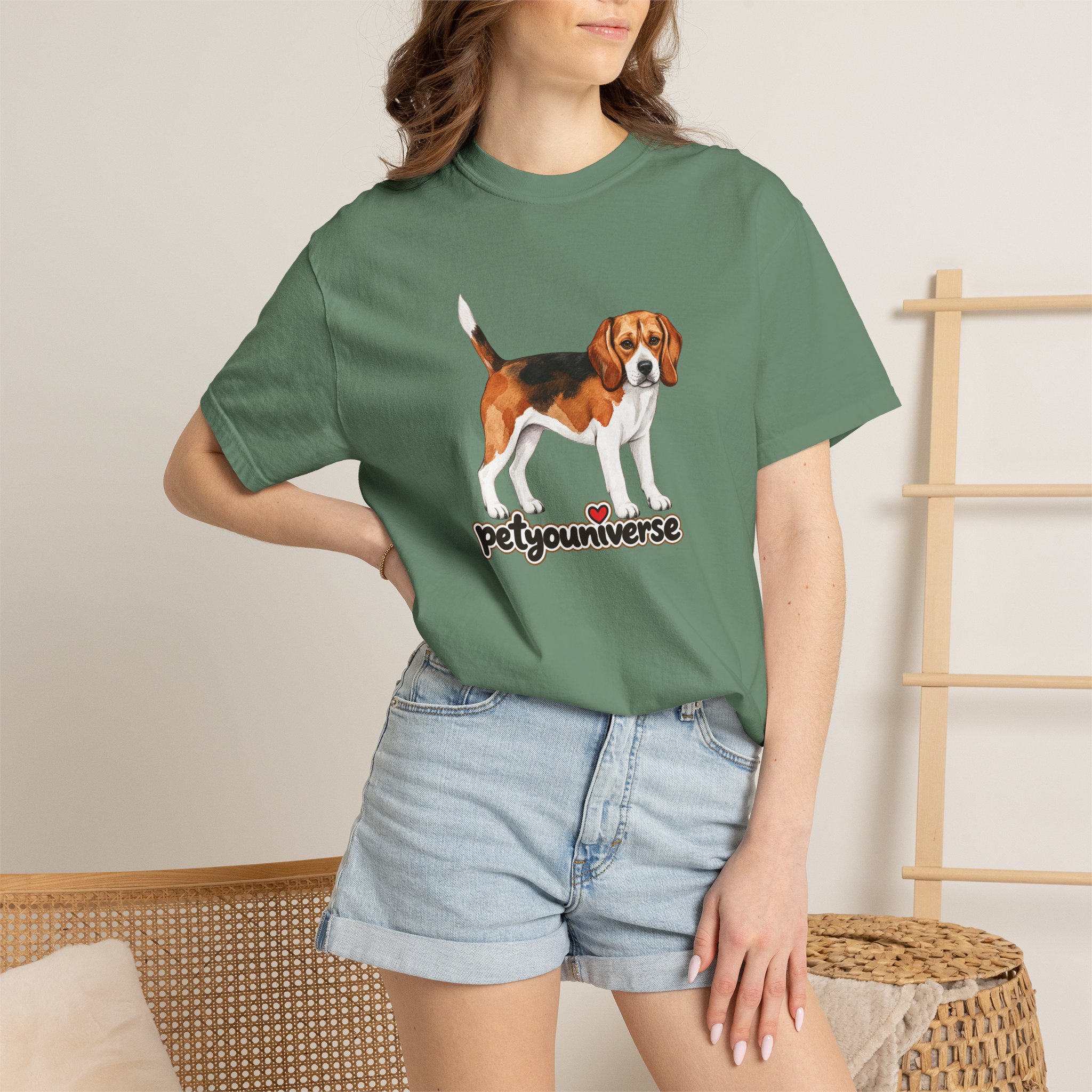 Beagle PetYoUniverse Graphic T-Shirt — Cute Dog Lover Tee - Image 83