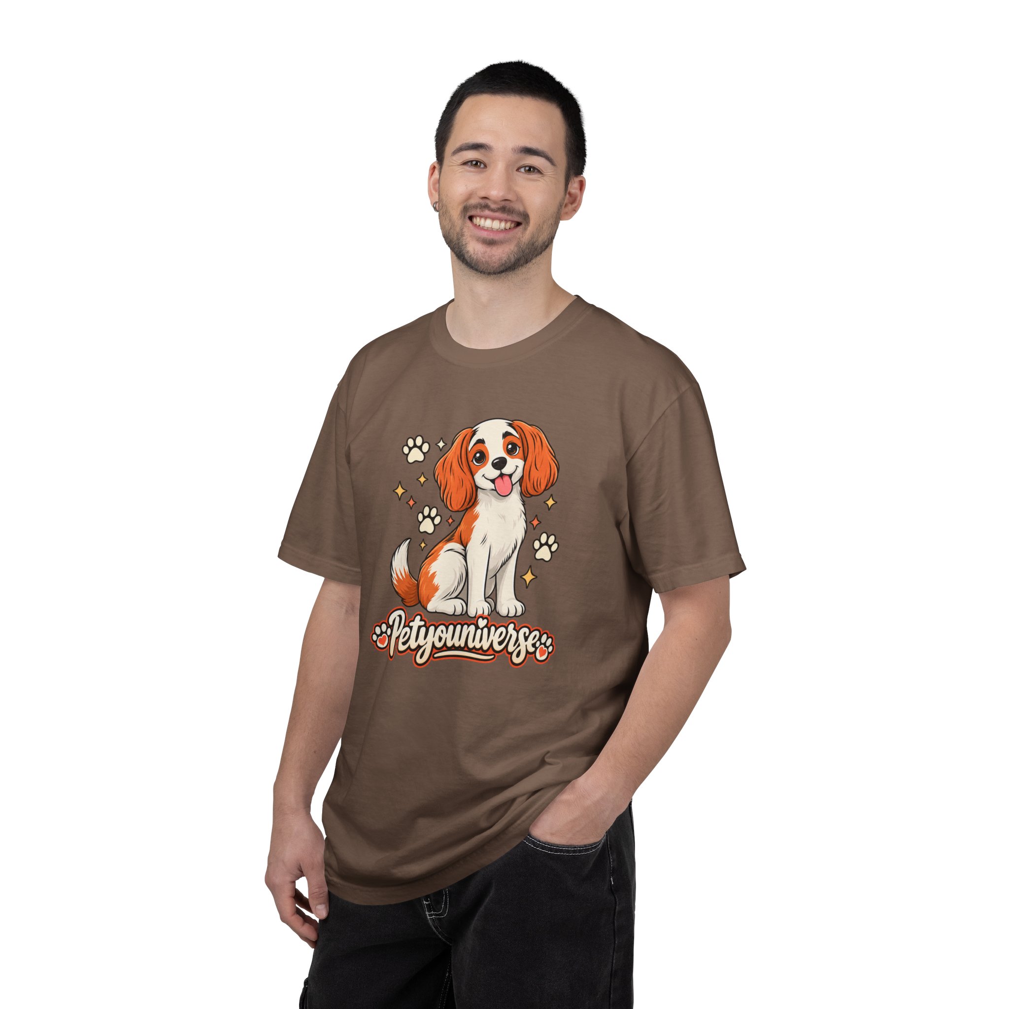 Cavalier King Charles Dog T-Shirt — "PetYoUniverse" Cute Puppy Graphic Tee - Image 40