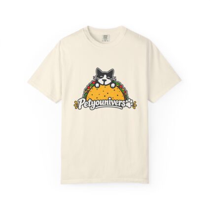 Garment dyed t-shirt by PetYoUniverse