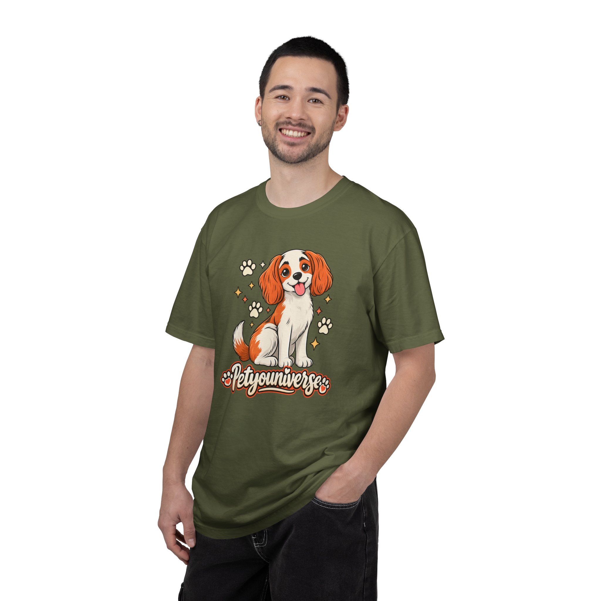 Cavalier King Charles Dog T-Shirt — "PetYoUniverse" Cute Puppy Graphic Tee - Image 58
