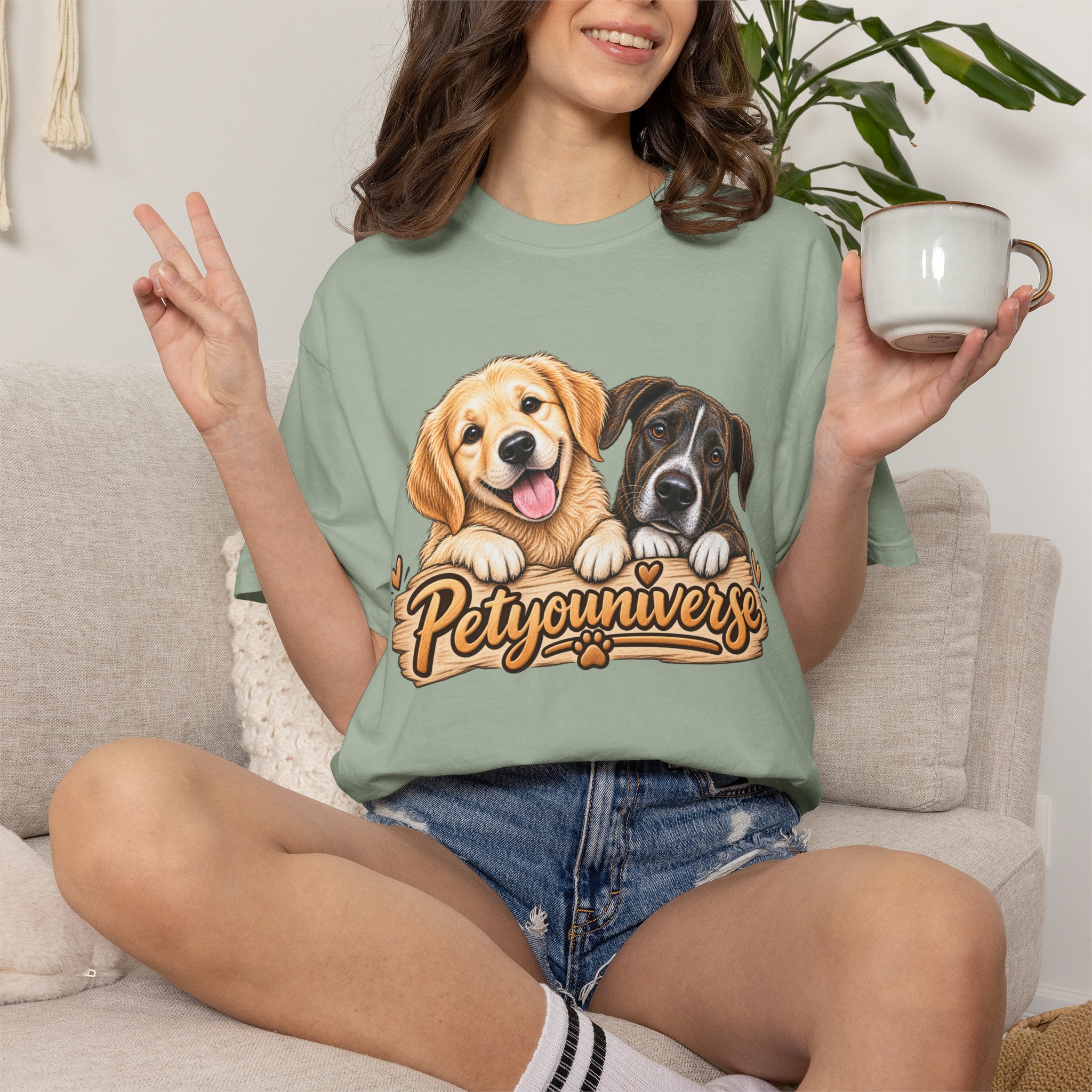 Petyouniverse Cute Dogs Graphic T-Shirt - Image 66