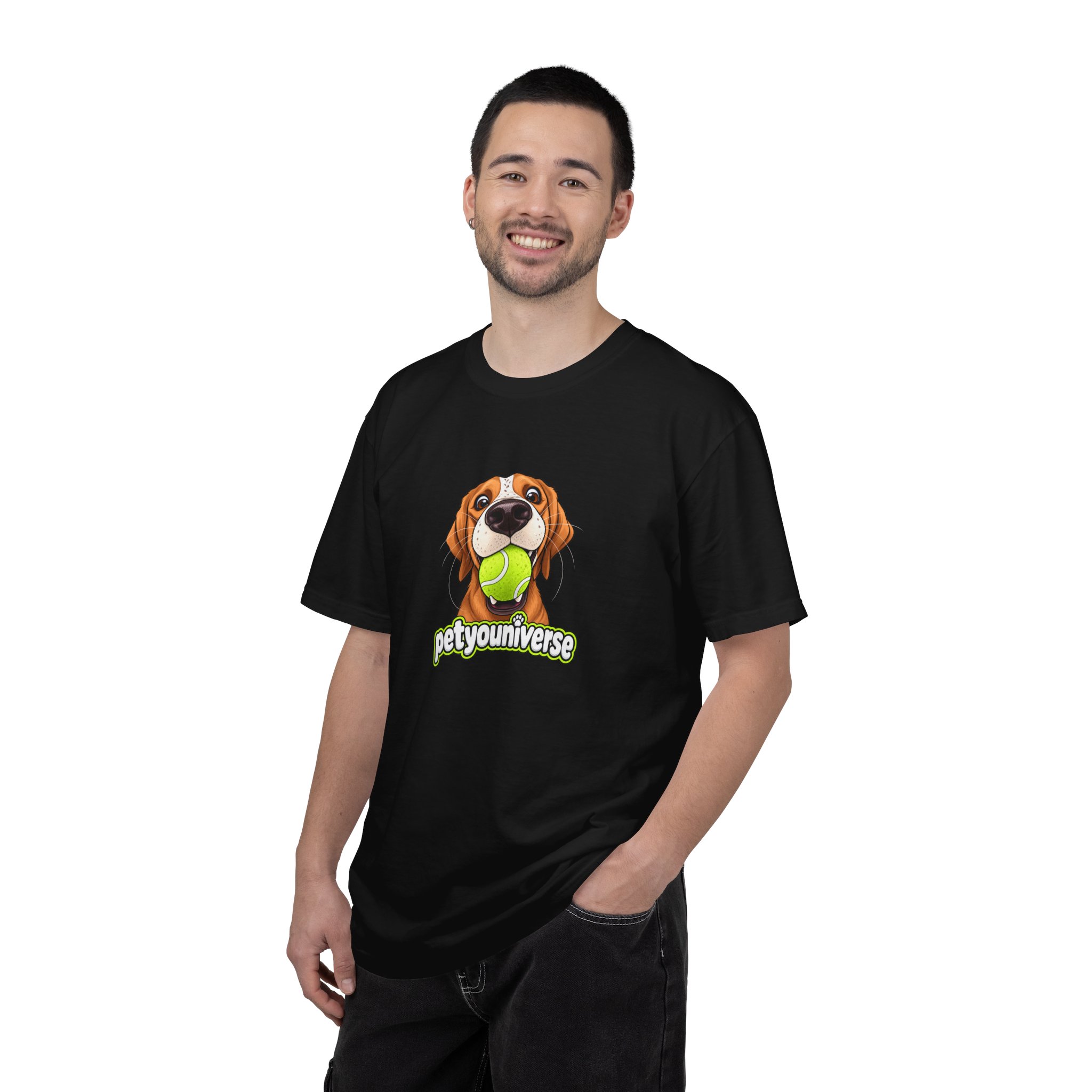 PetYoUniverse Tee — Cute Dog Holding Tennis Ball Graphic T‑Shirt - Image 85