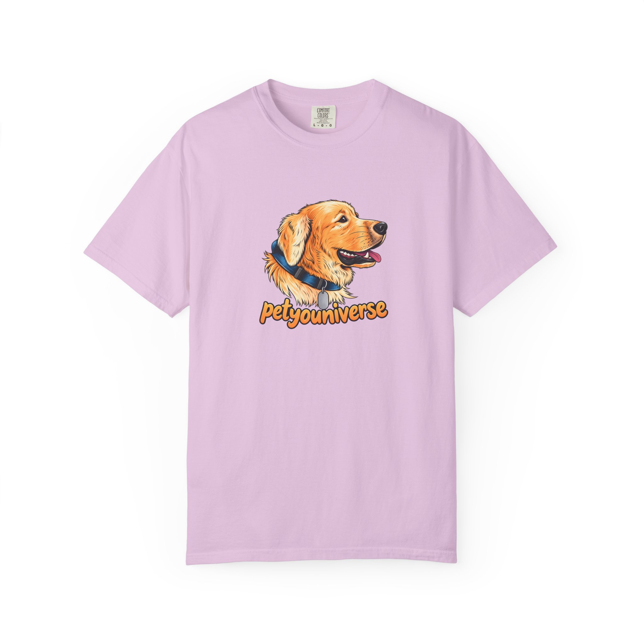Golden Retriever Portrait T-Shirt – PetYoUniverse Graphic Tee - Image 82