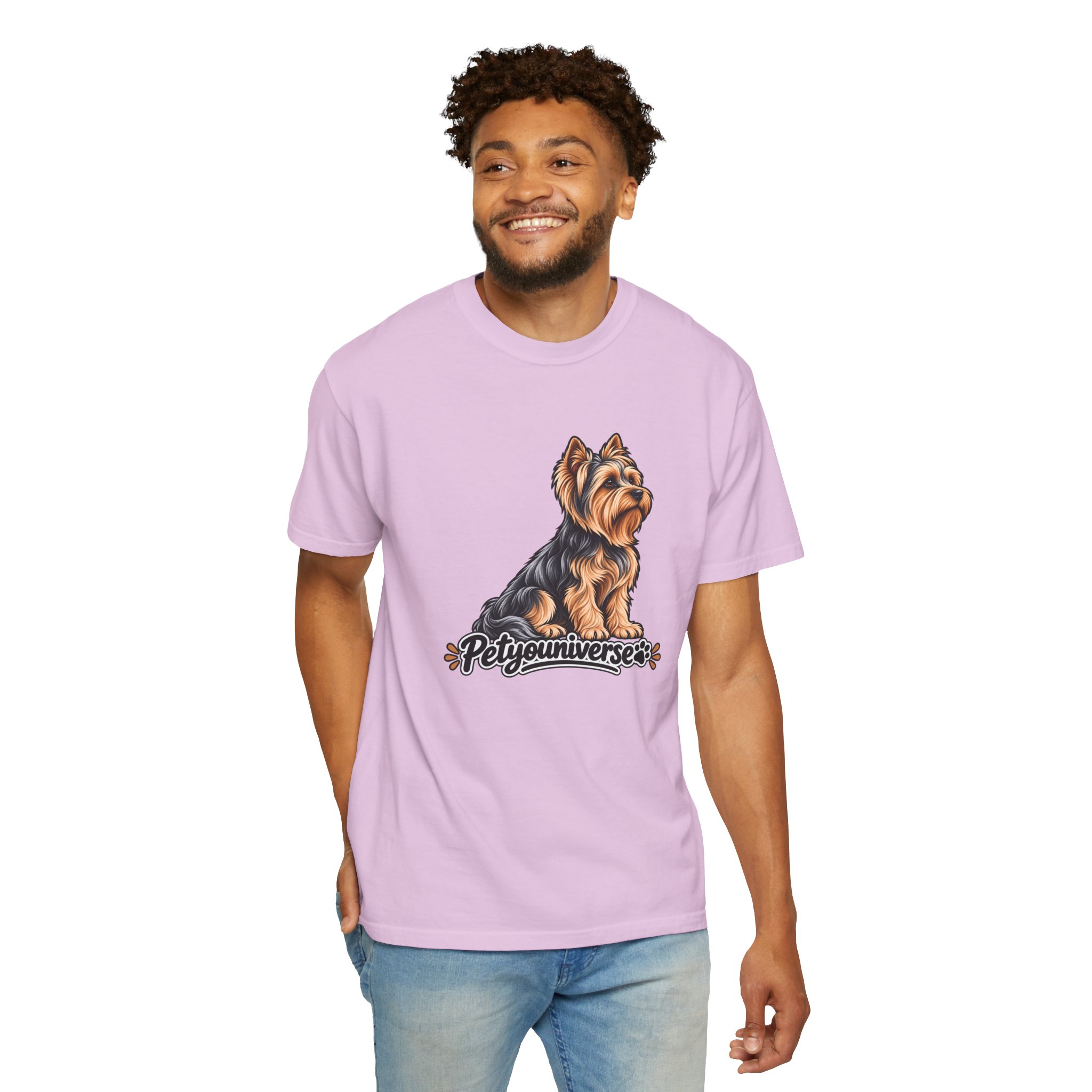 Yorkshire Terrier Graphic T-Shirt — 'Petyouniverse' Dog Lover Tee - Image 70