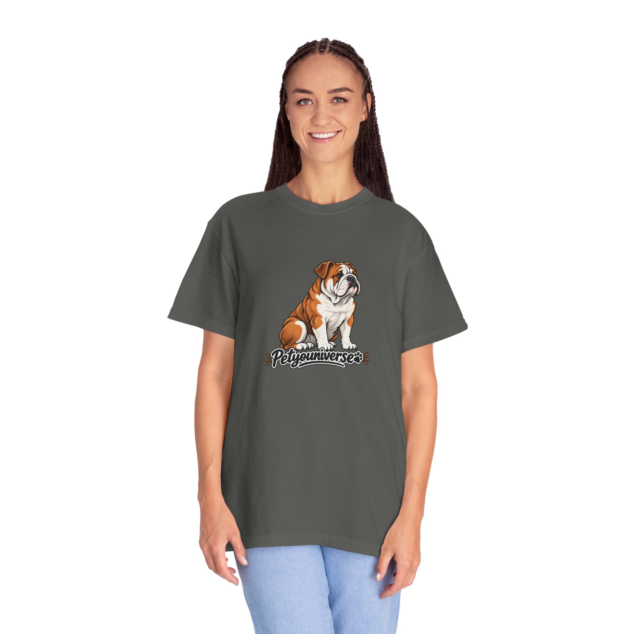 Bulldog Graphic T-Shirt — "PetYoUniverse" Cute Dog Tee for Pet Lovers - Image 68