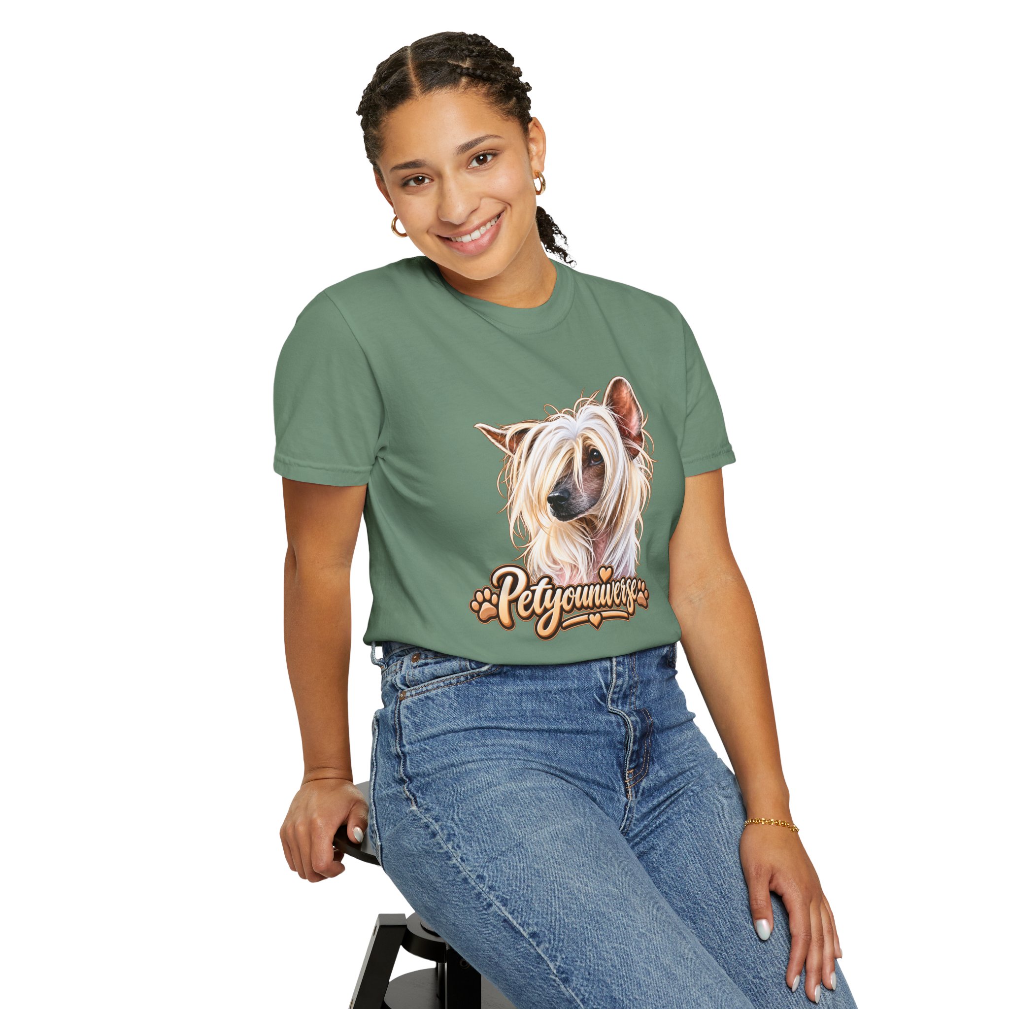 PetYouniverse Chinese Crested Dog T-Shirt — Cute Pet Portrait Tee - Image 96