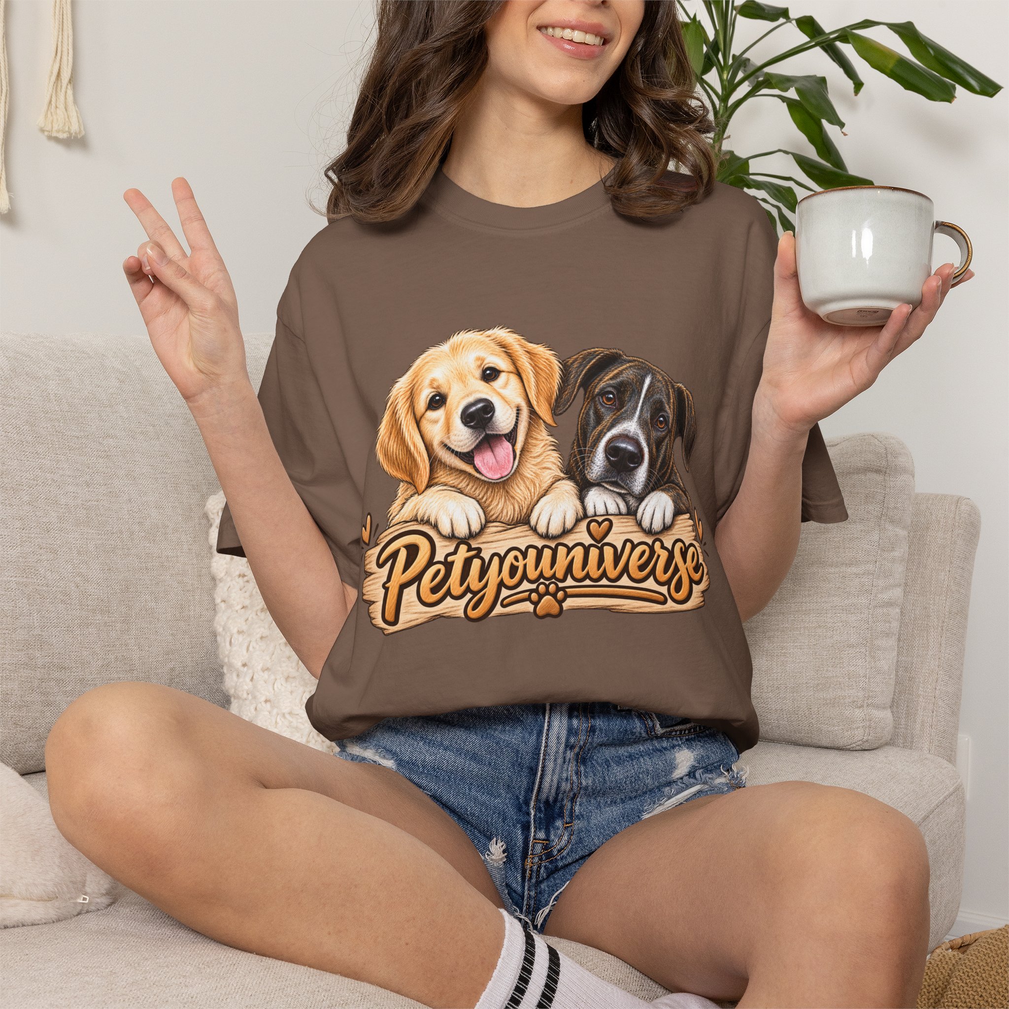 Petyouniverse Cute Dogs Graphic T-Shirt - Image 39
