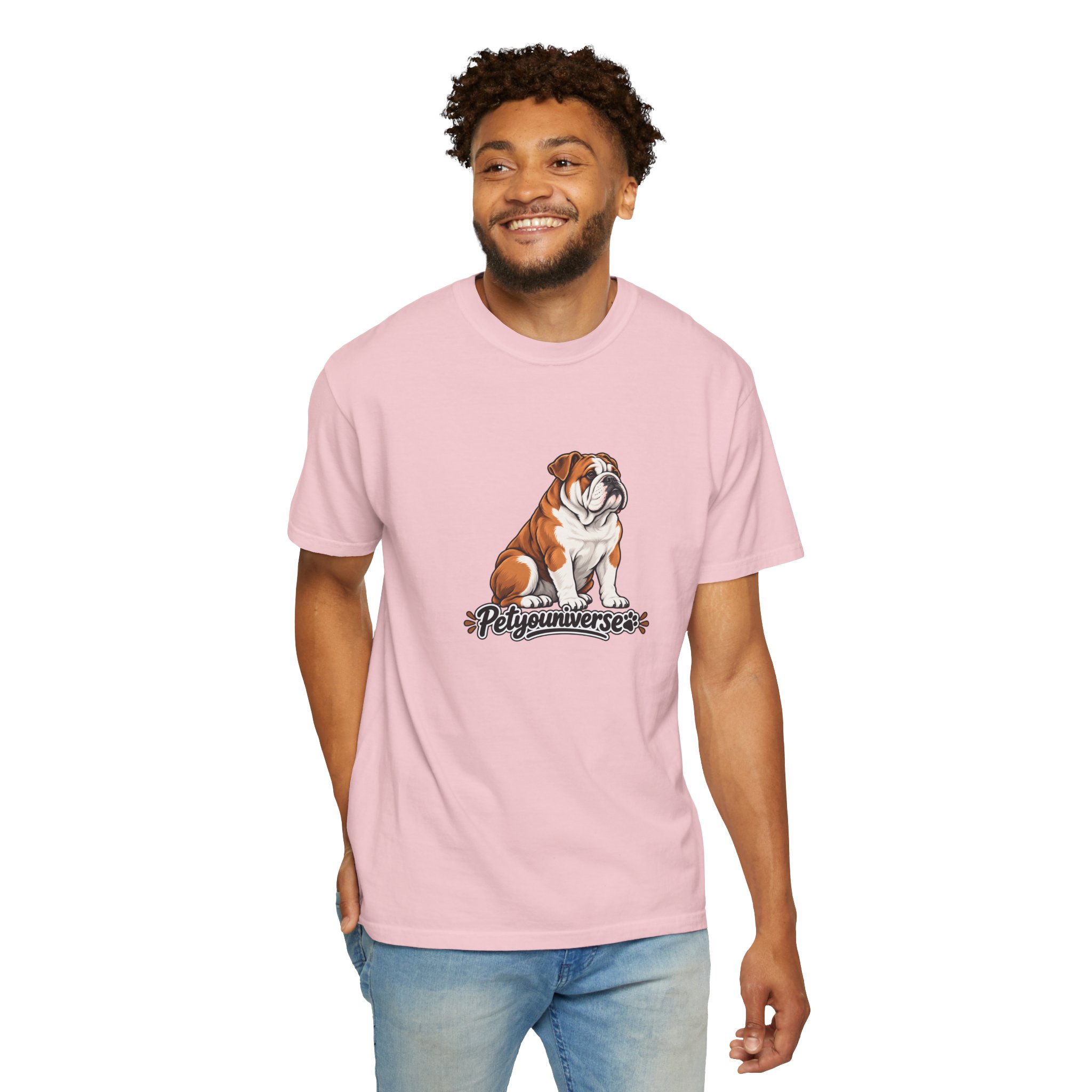 Bulldog Graphic T-Shirt — "PetYoUniverse" Cute Dog Tee for Pet Lovers - Image 115