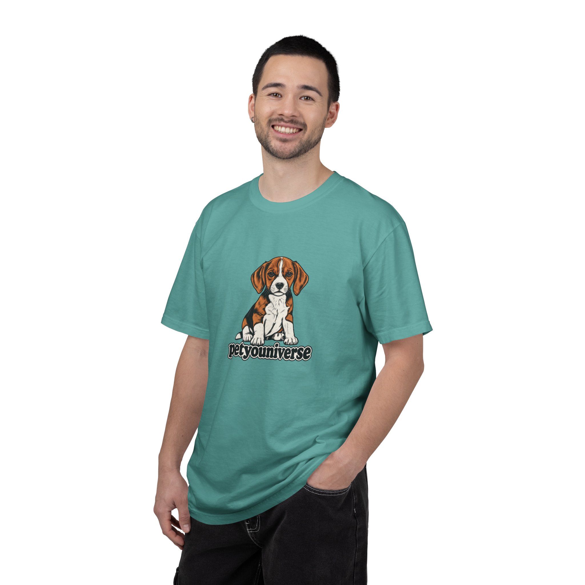 Beagle Puppy Tee — "PetYoUniverse" Graphic T-Shirt - Image 67