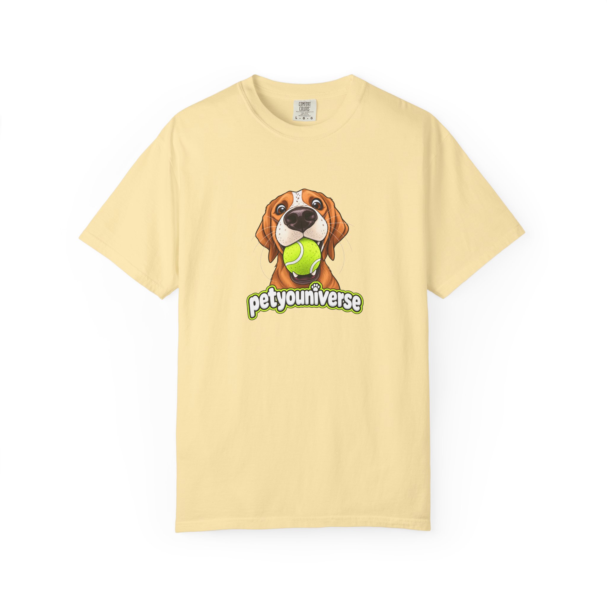 PetYoUniverse Tee — Cute Dog Holding Tennis Ball Graphic T‑Shirt - Image 10
