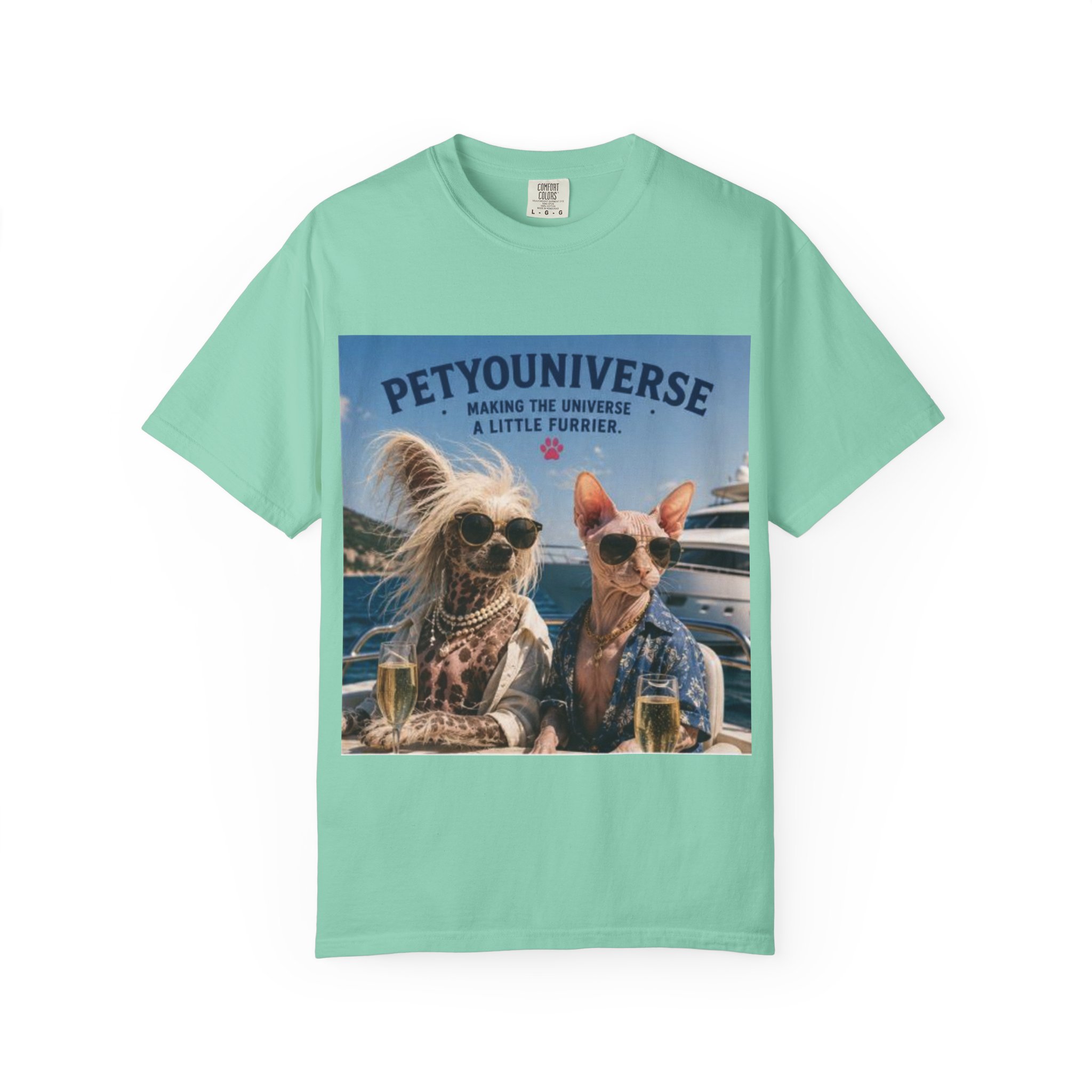 PetYoUniverse T-Shirt — 'Making the Universe a Little Furrier' Retro Dog & Cat Tee - Image 51