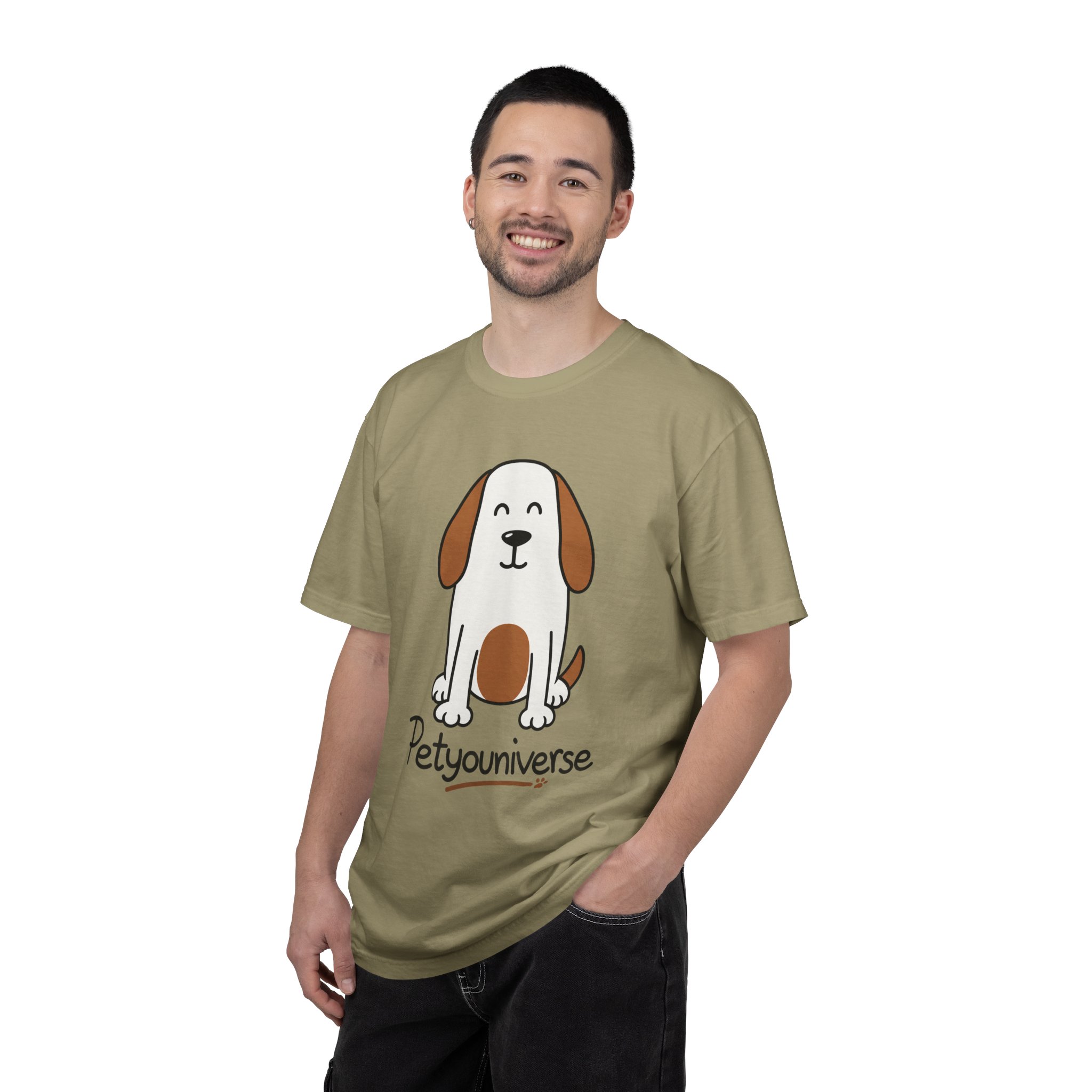 Cute Puppy Graphic T-Shirt — “PetYoUniverse” Dog Lover Tee - Image 22