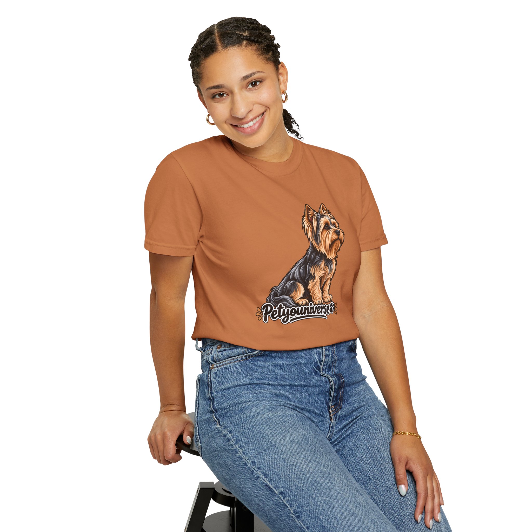 Yorkshire Terrier Graphic T-Shirt — 'Petyouniverse' Dog Lover Tee - Image 15