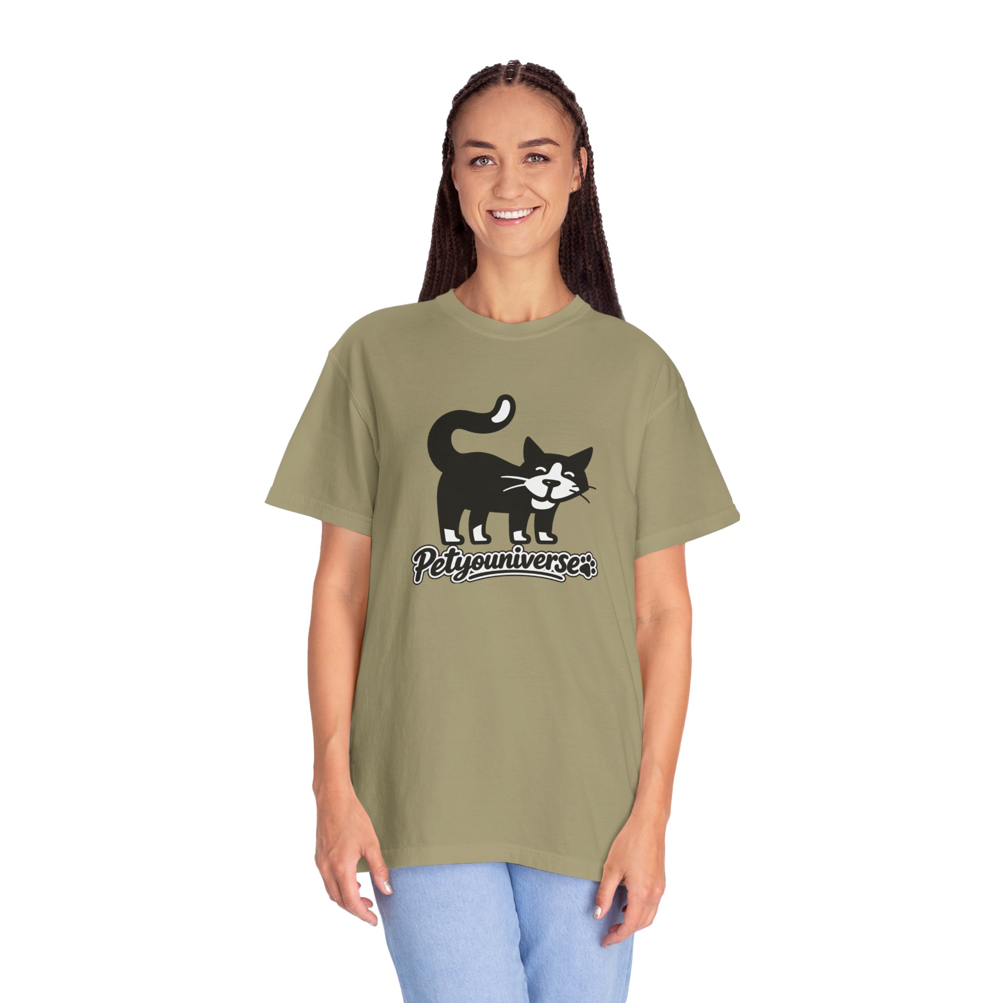 PetYouUniverse Cat Graphic T-Shirt — Vintage Cat Logo Tee - Image 32