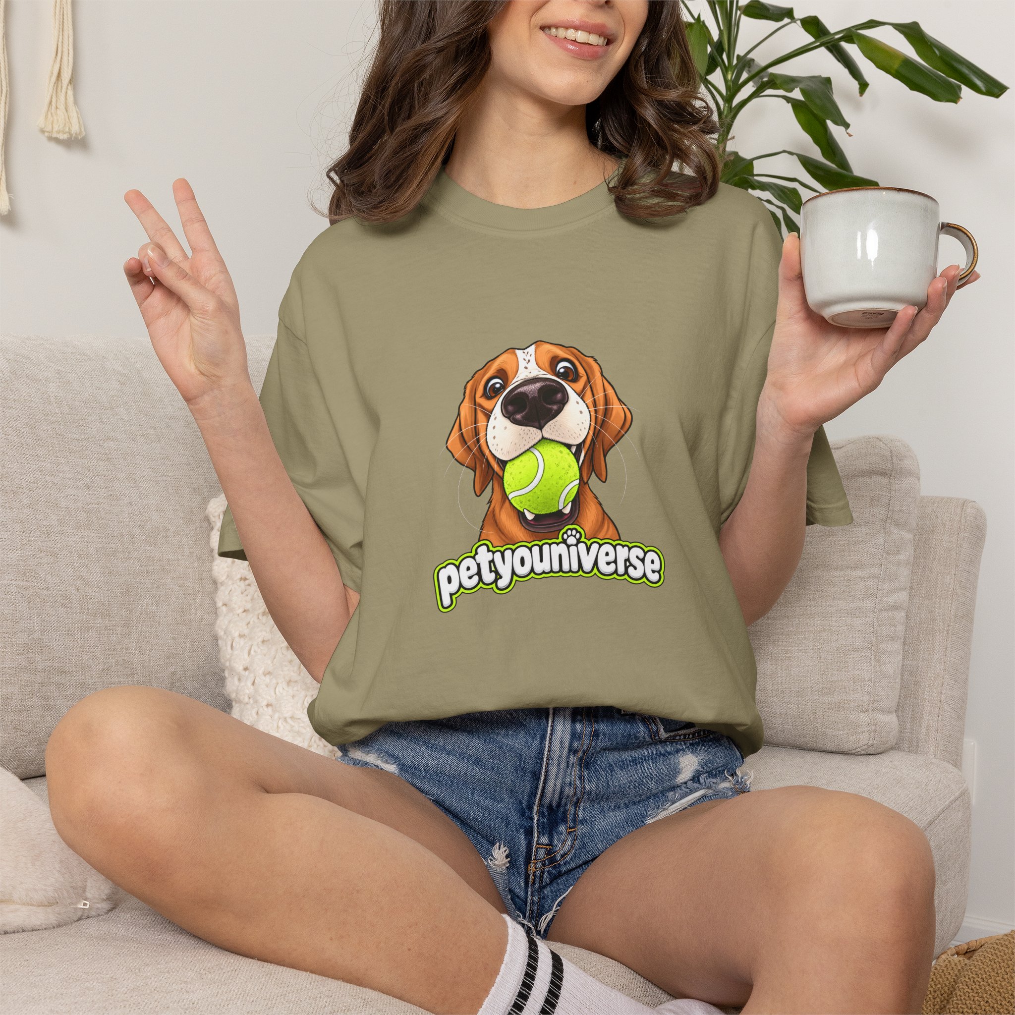 PetYoUniverse Tee — Cute Dog Holding Tennis Ball Graphic T‑Shirt - Image 30