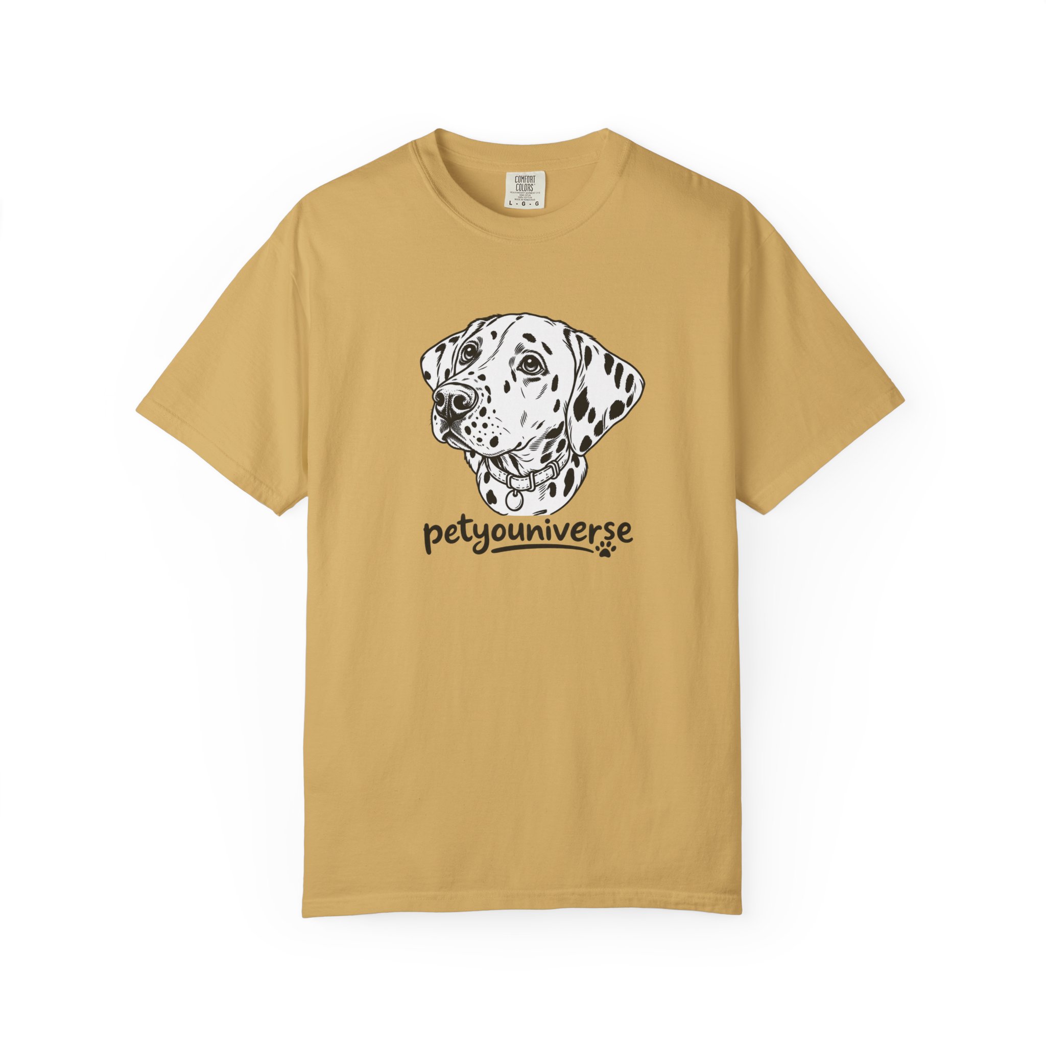 Dalmatian Portrait T-Shirt — "PetYoUniverse" Graphic Tee - Image 10