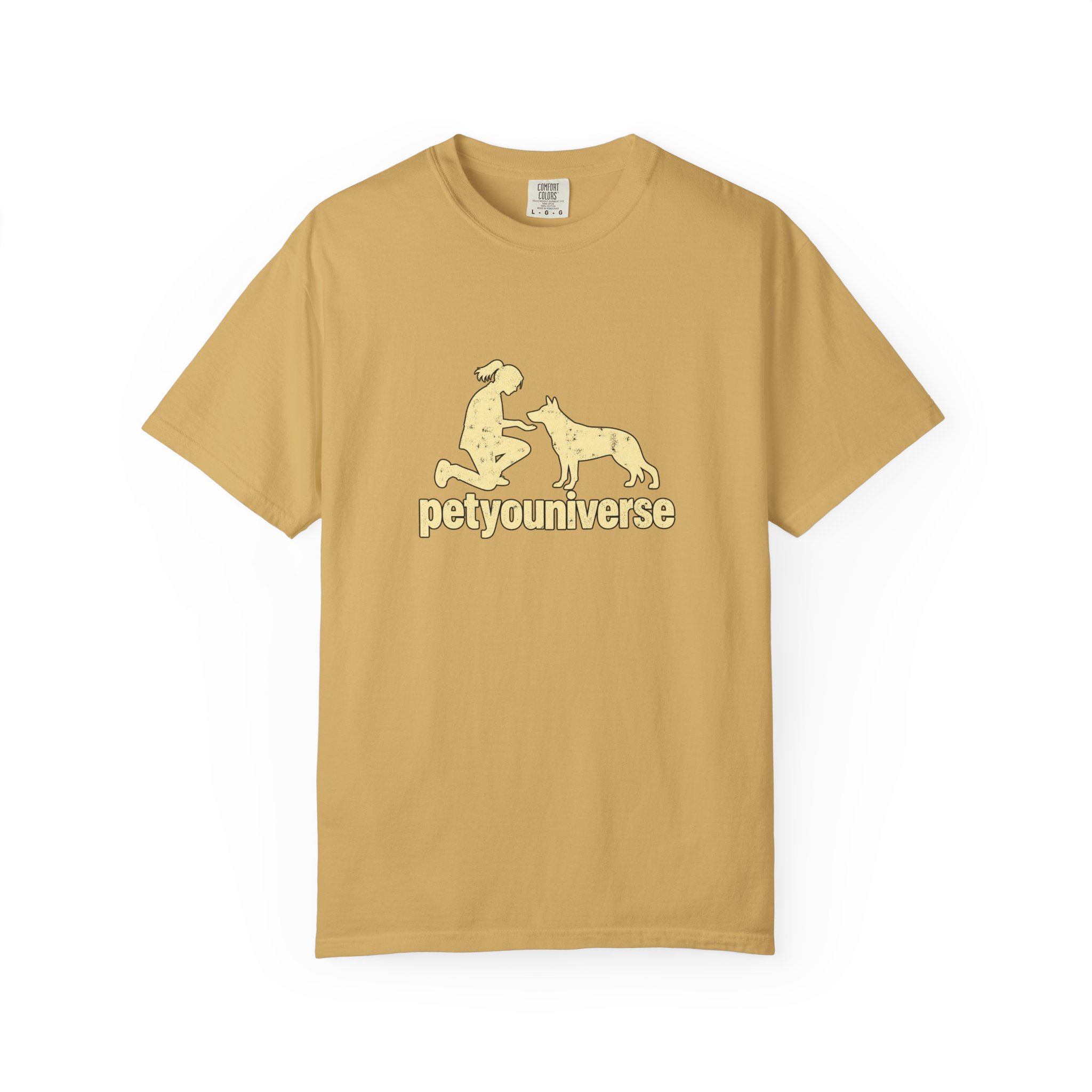 PetYoUniverse Dog Lover T-Shirt — Retro Paw & Pet Silhouette Tee - Image 10