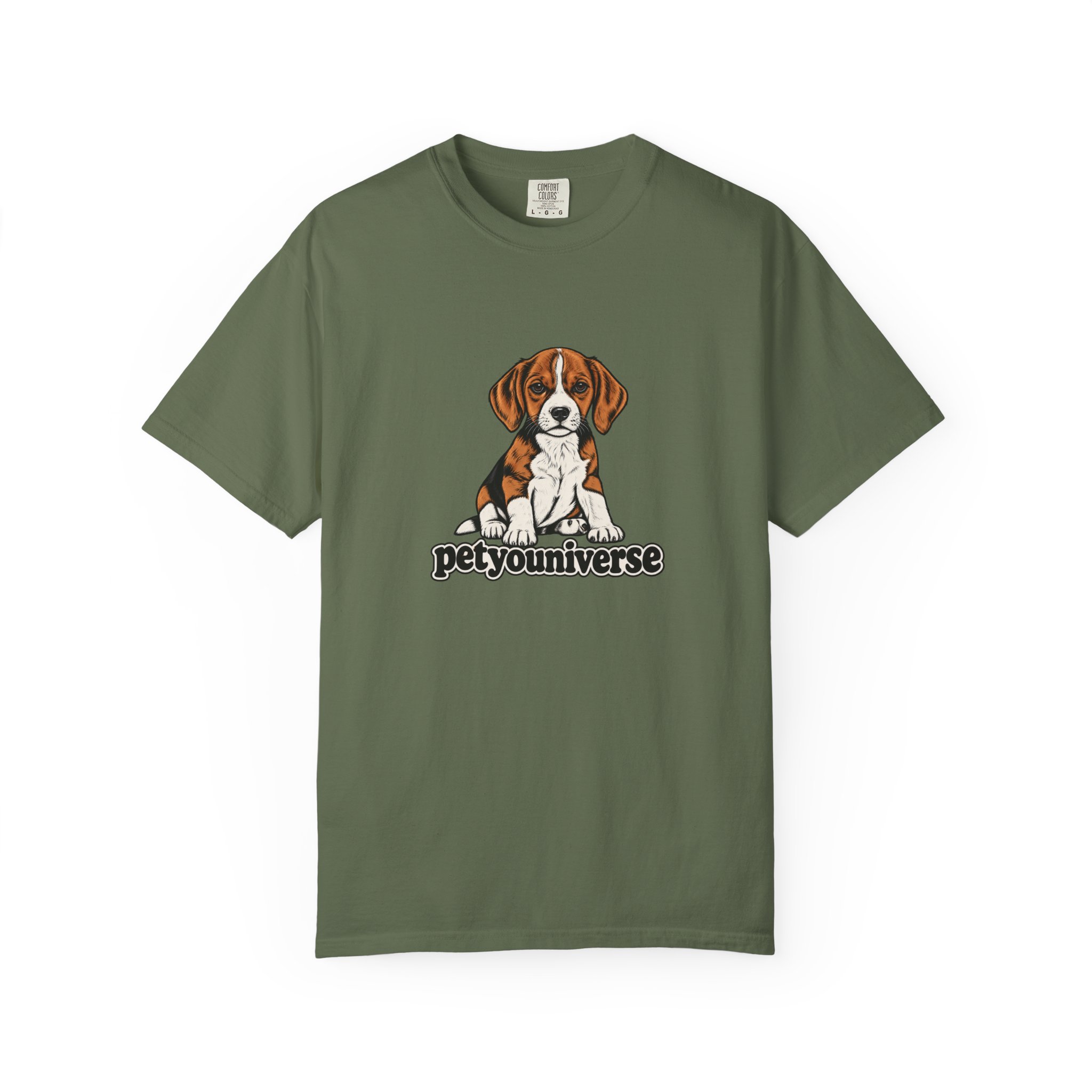 Beagle Puppy Tee — "PetYoUniverse" Graphic T-Shirt - Image 46