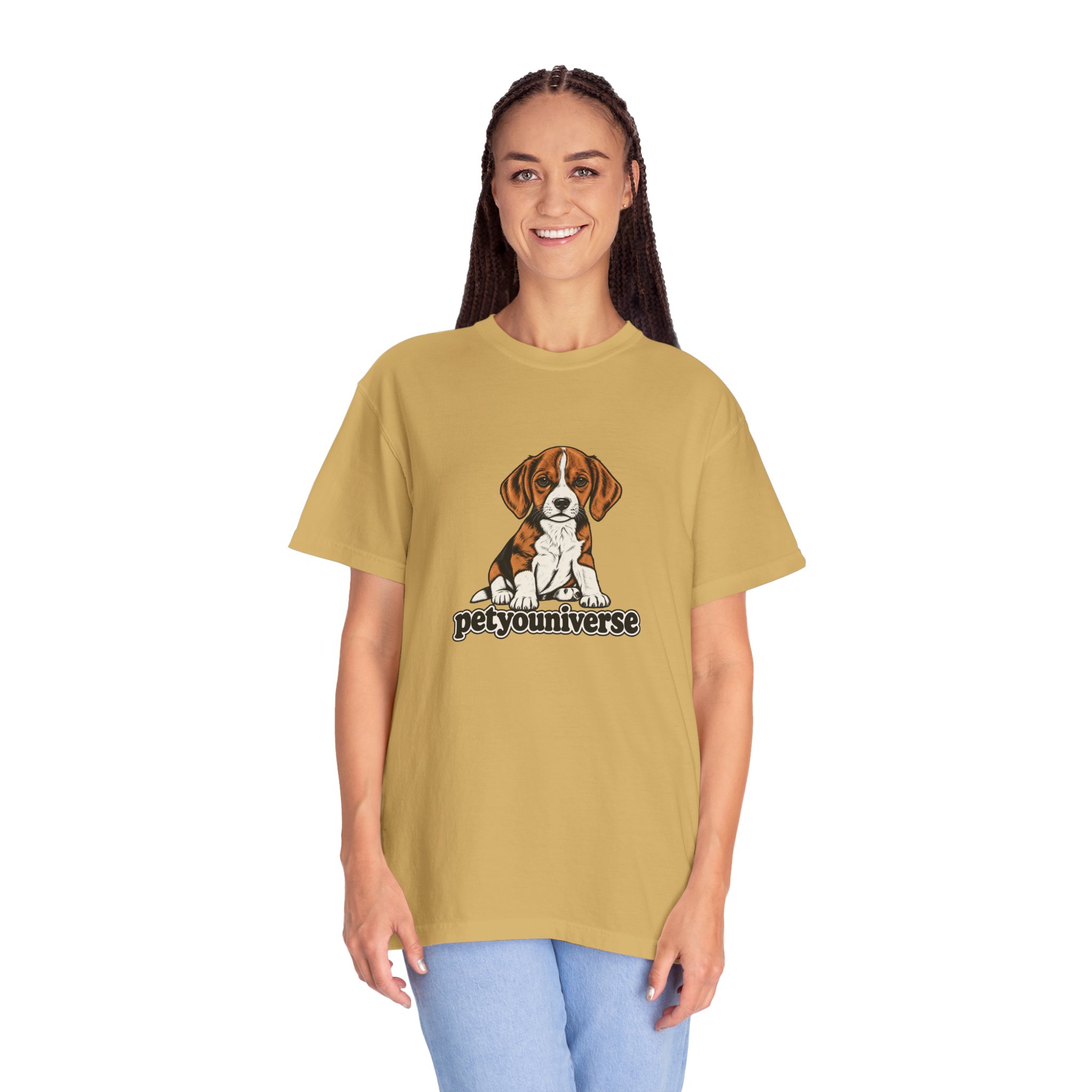 Beagle Puppy Tee — "PetYoUniverse" Graphic T-Shirt - Image 23