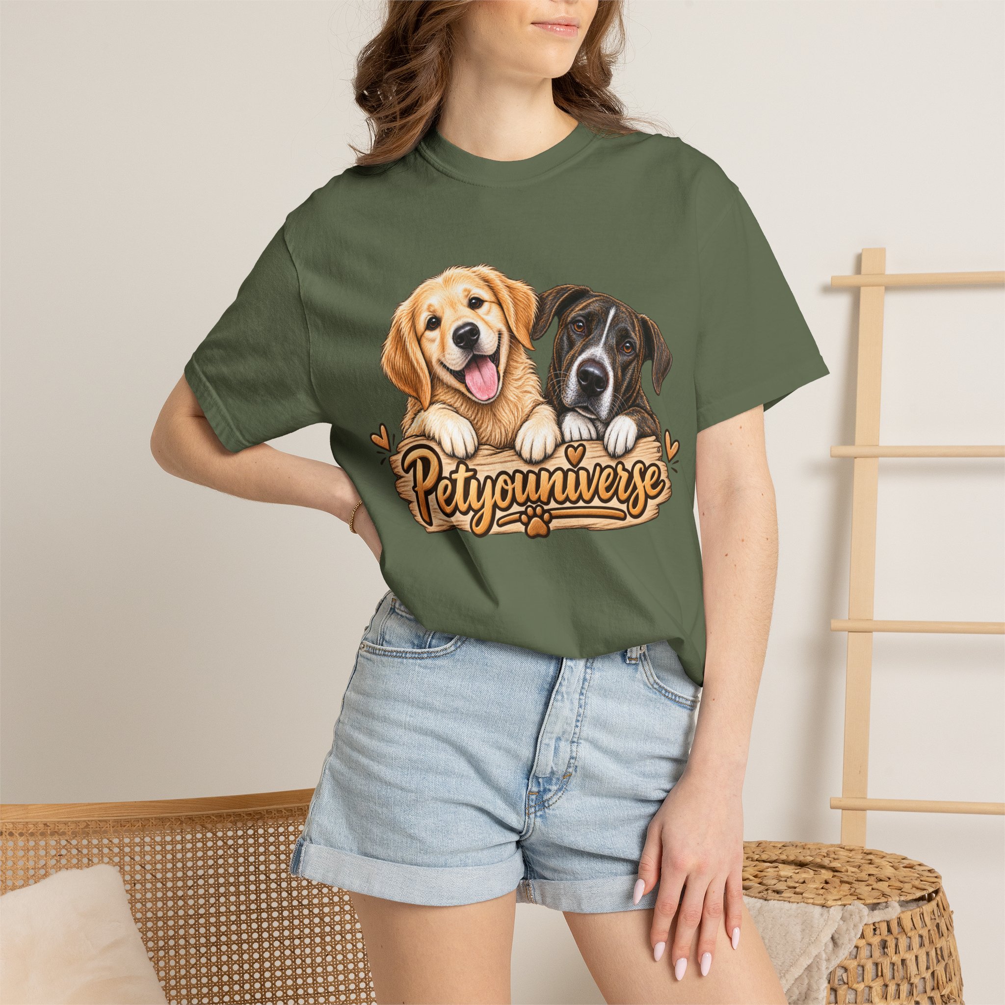 Petyouniverse Cute Dogs Graphic T-Shirt - Image 47
