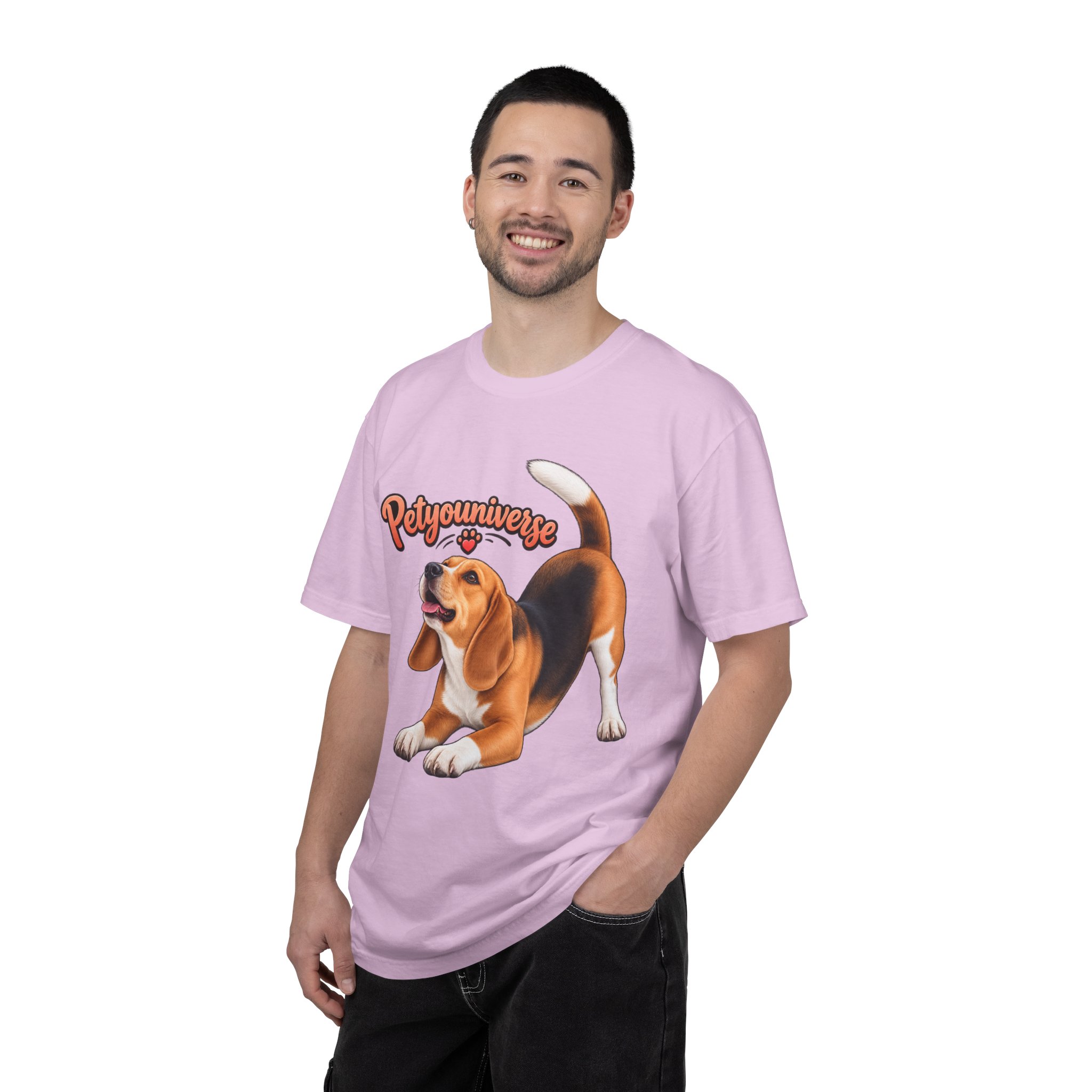 Beagle Playtime T-Shirt — "PetYoUniverse" Graphic Tee for Dog Lovers - Image 85