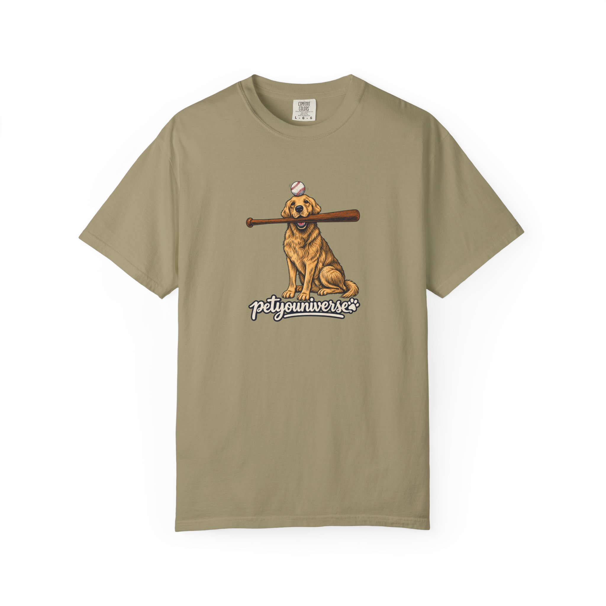 Golden Retriever Baseball Dog T-Shirt — “PetYoUniverse” Vintage Graphic Tee - Image 46