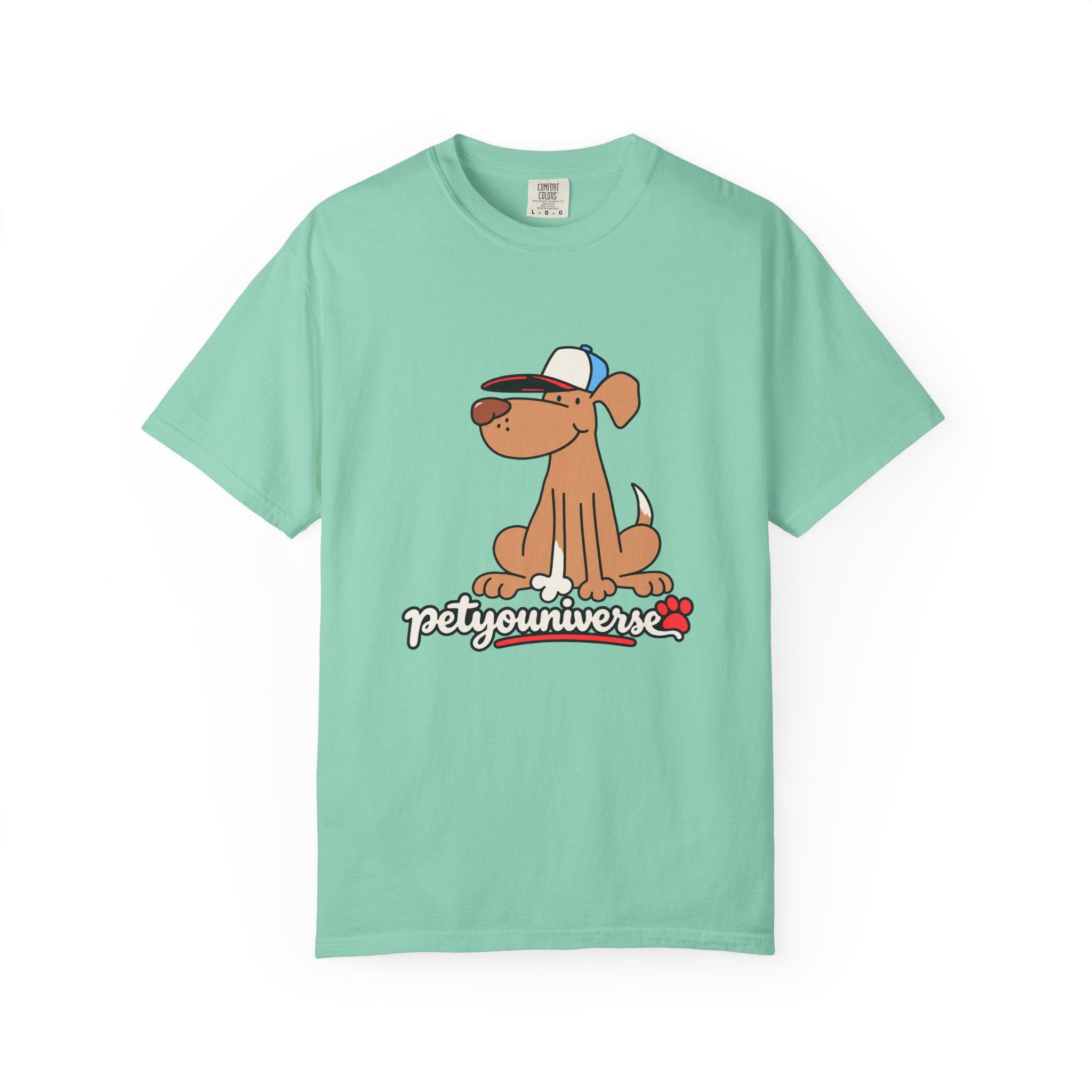 Dog Cartoon Tee — "PetYoUniverse" Puppy Graphic T-Shirt - Image 73