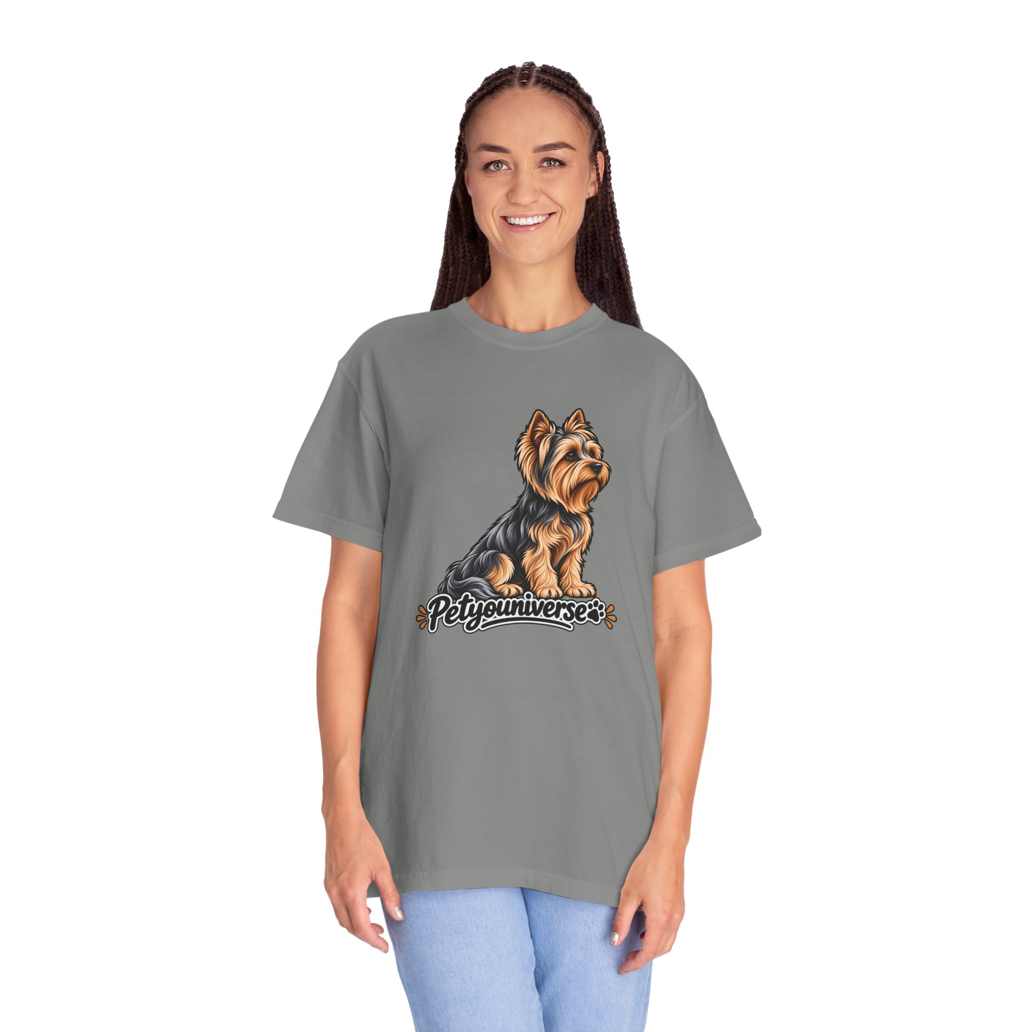 Yorkshire Terrier Graphic T-Shirt — 'Petyouniverse' Dog Lover Tee - Image 59
