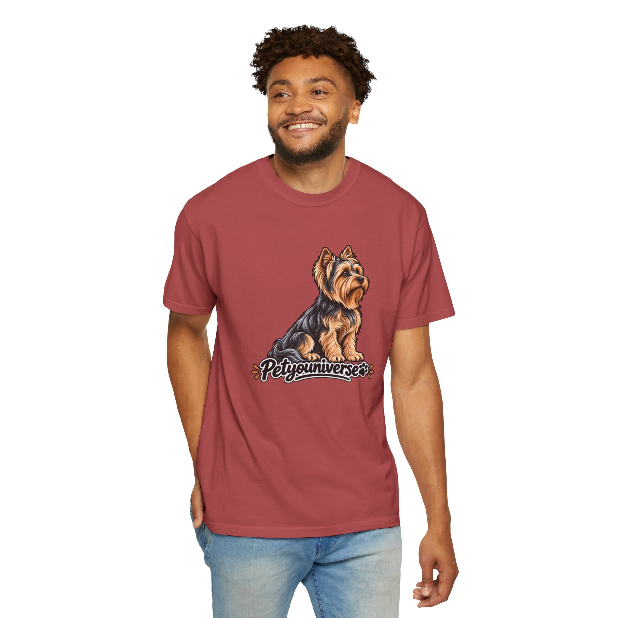 Yorkshire Terrier Graphic T-Shirt — 'Petyouniverse' Dog Lover Tee - Image 97