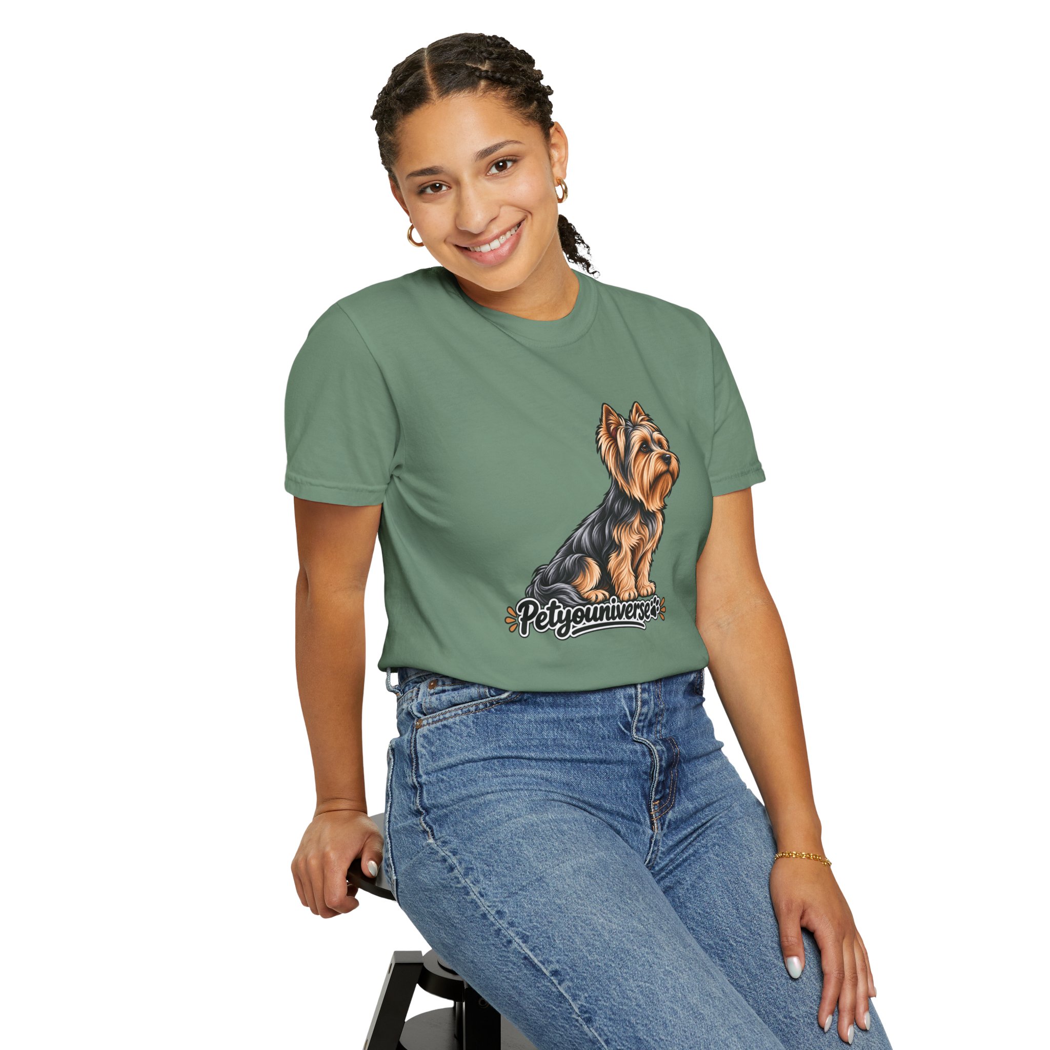 Yorkshire Terrier Graphic T-Shirt — 'Petyouniverse' Dog Lover Tee - Image 51