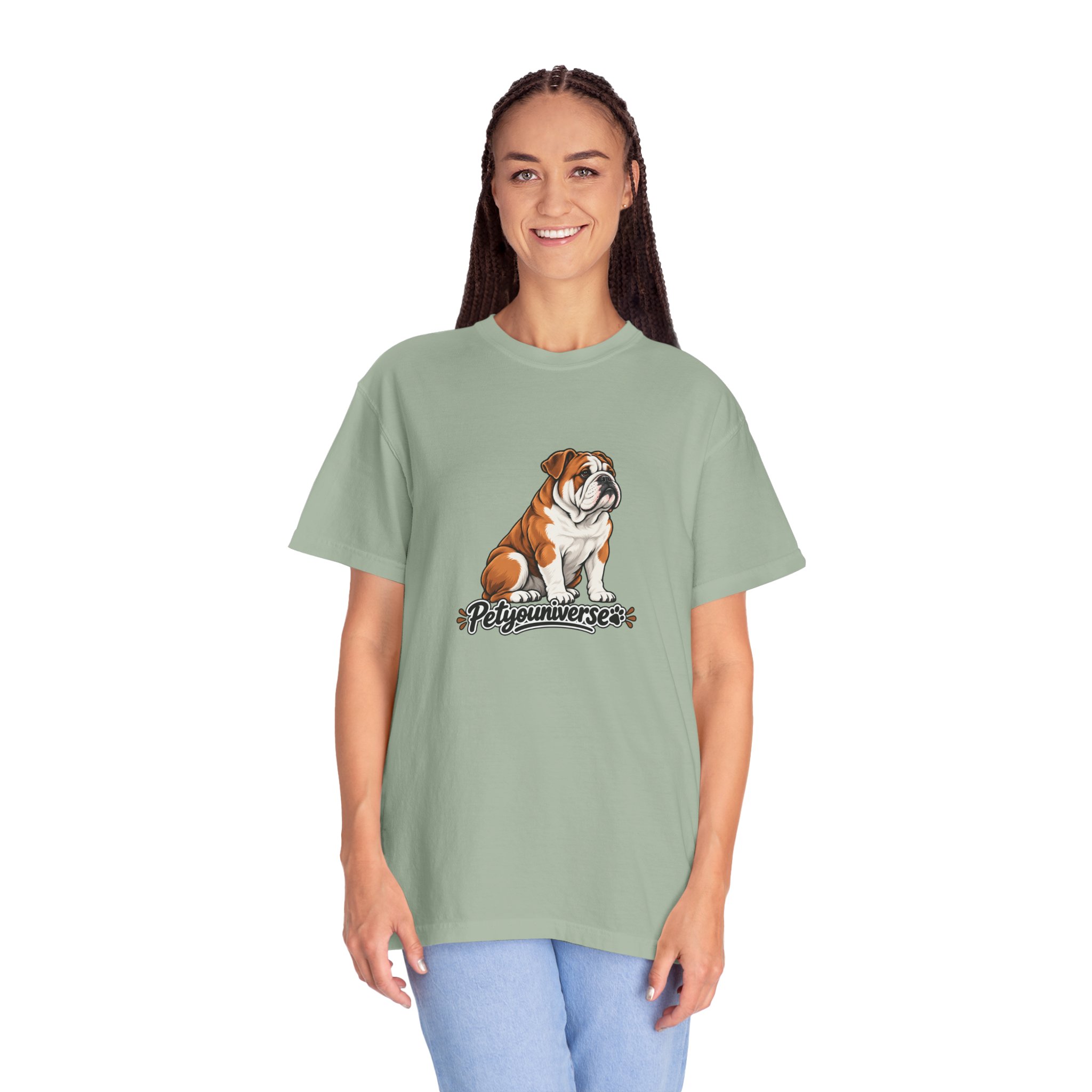 Bulldog Graphic T-Shirt — "PetYoUniverse" Cute Dog Tee for Pet Lovers - Image 86