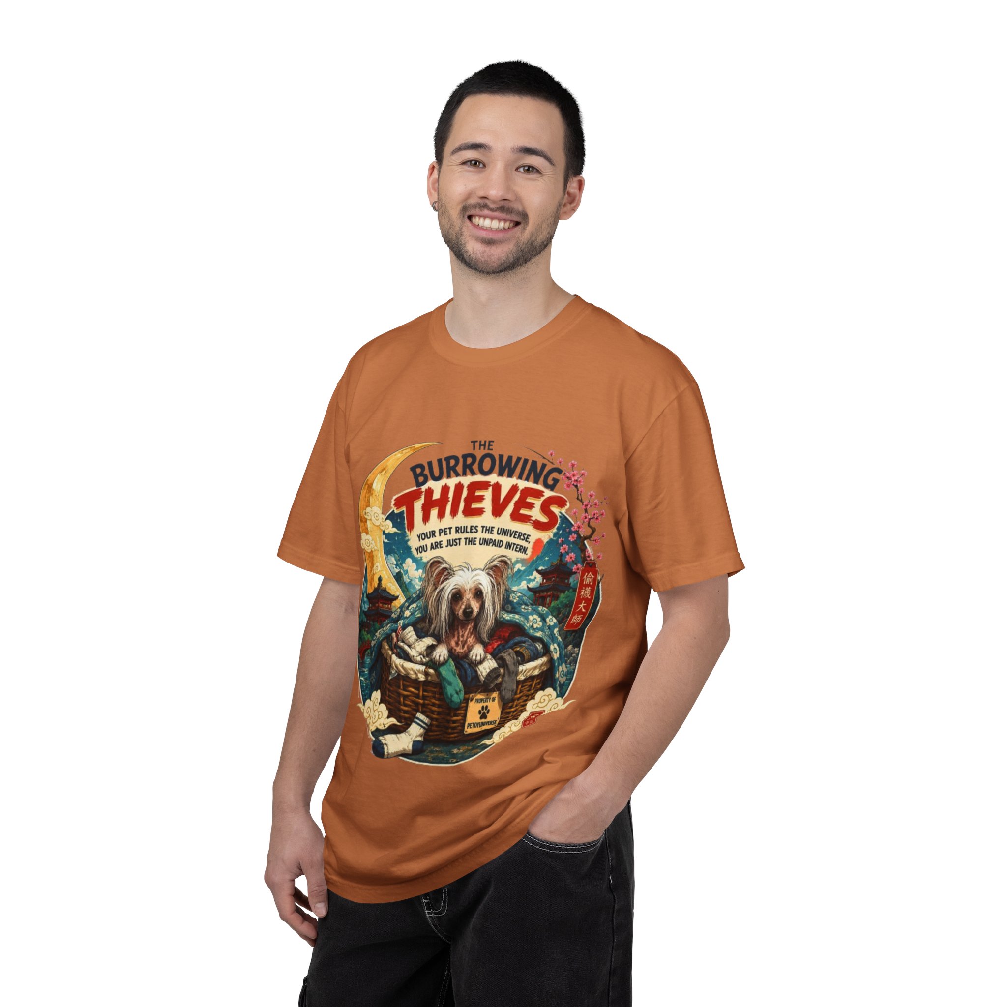 T-Shirt — The Burrowing Thieves Vintage Dog Treasure Chest Graphic Tee - Image 39