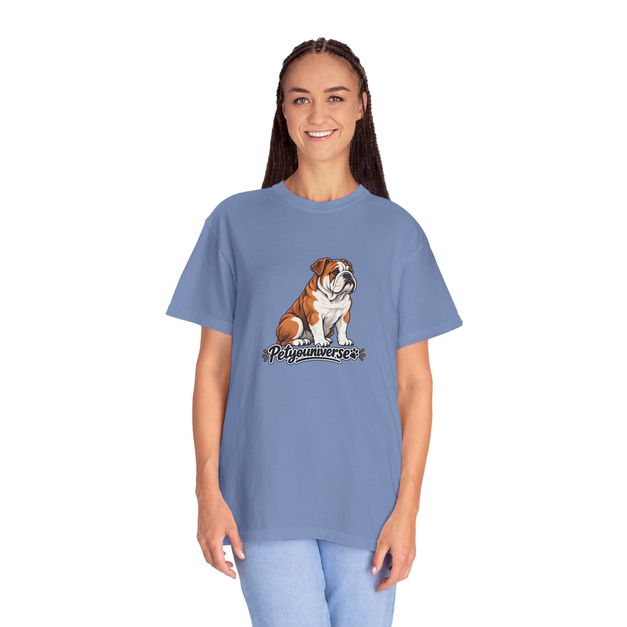Bulldog Graphic T-Shirt — "PetYoUniverse" Cute Dog Tee for Pet Lovers - Image 95