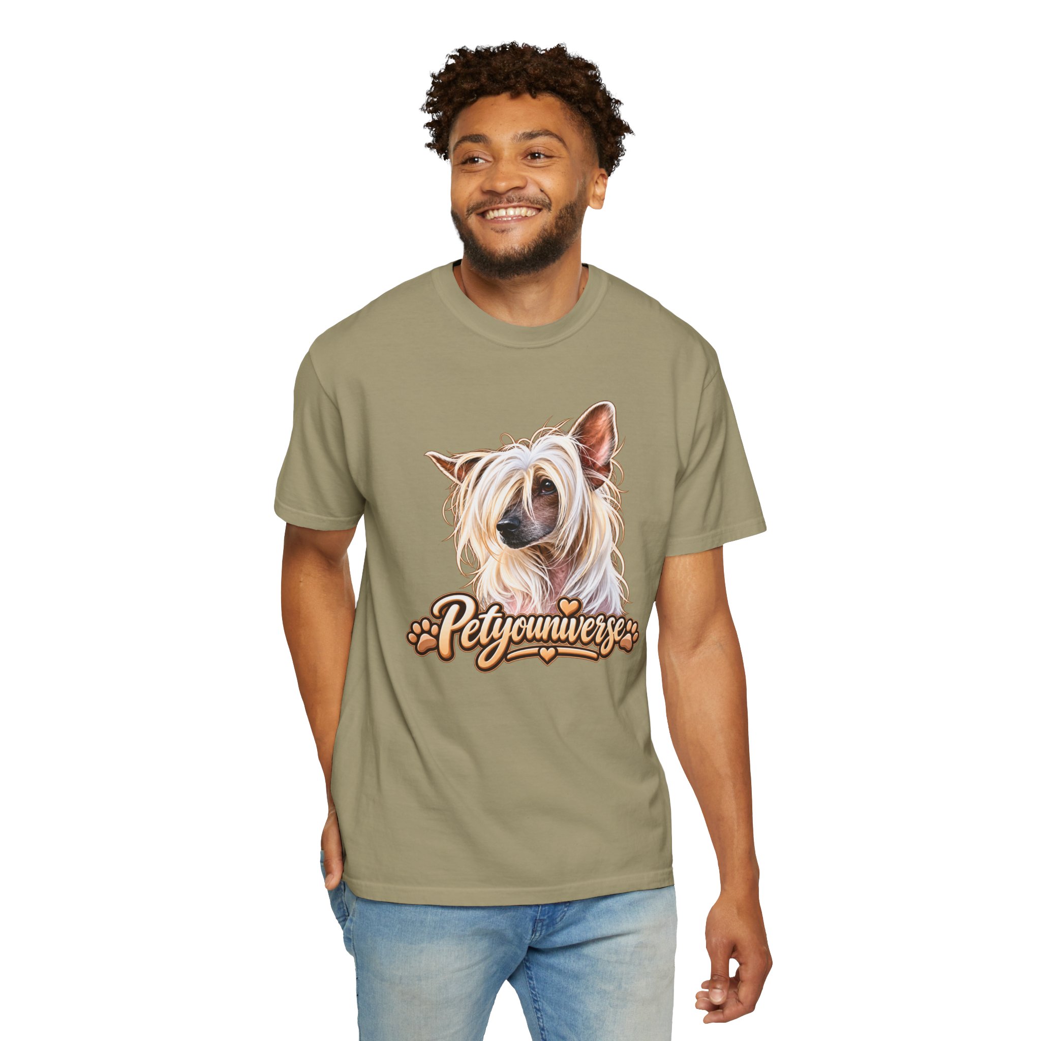 PetYouniverse Chinese Crested Dog T-Shirt — Cute Pet Portrait Tee - Image 43