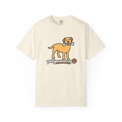 Dog Bone Graphic T-Shirt — "PetYoUniverse" Puppy Tee